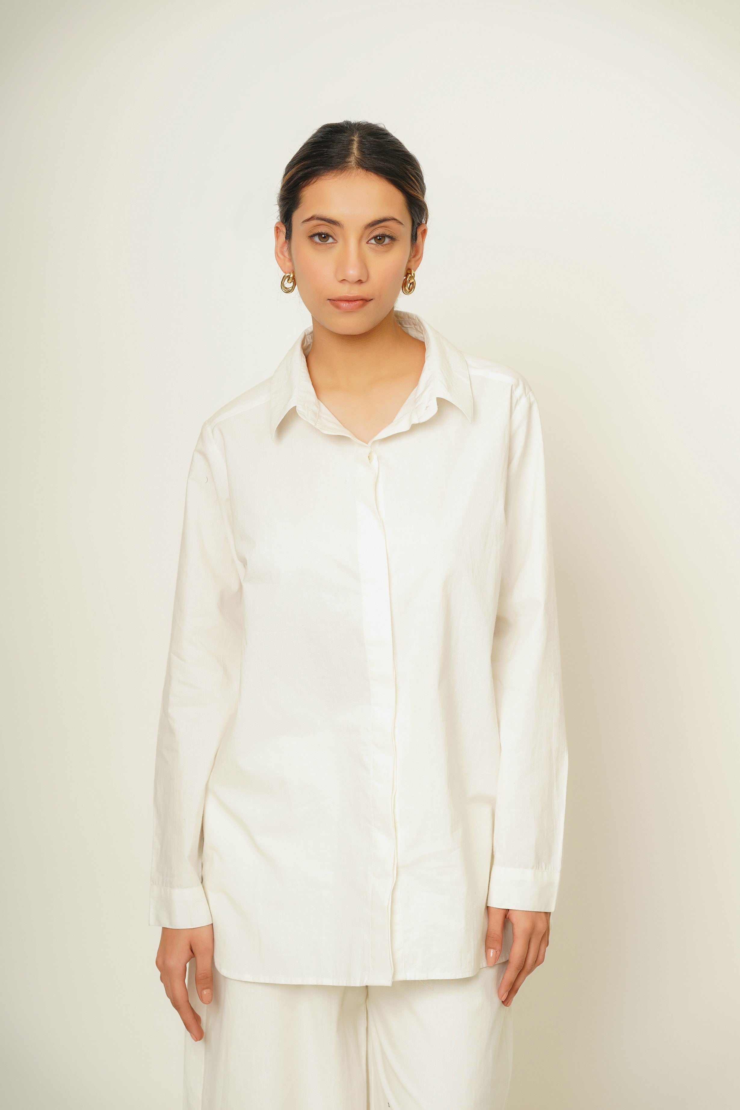 Blushing Pearl White Nina Co-ord