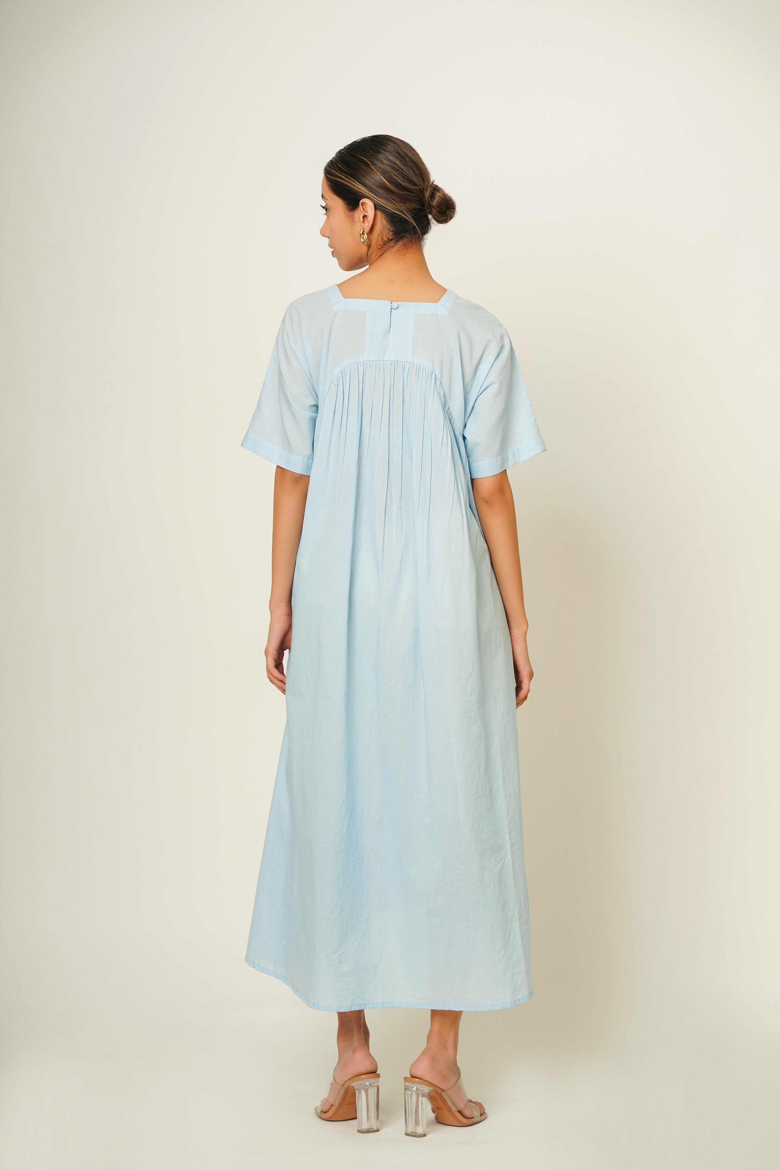 City Sky Blue Geb Dress