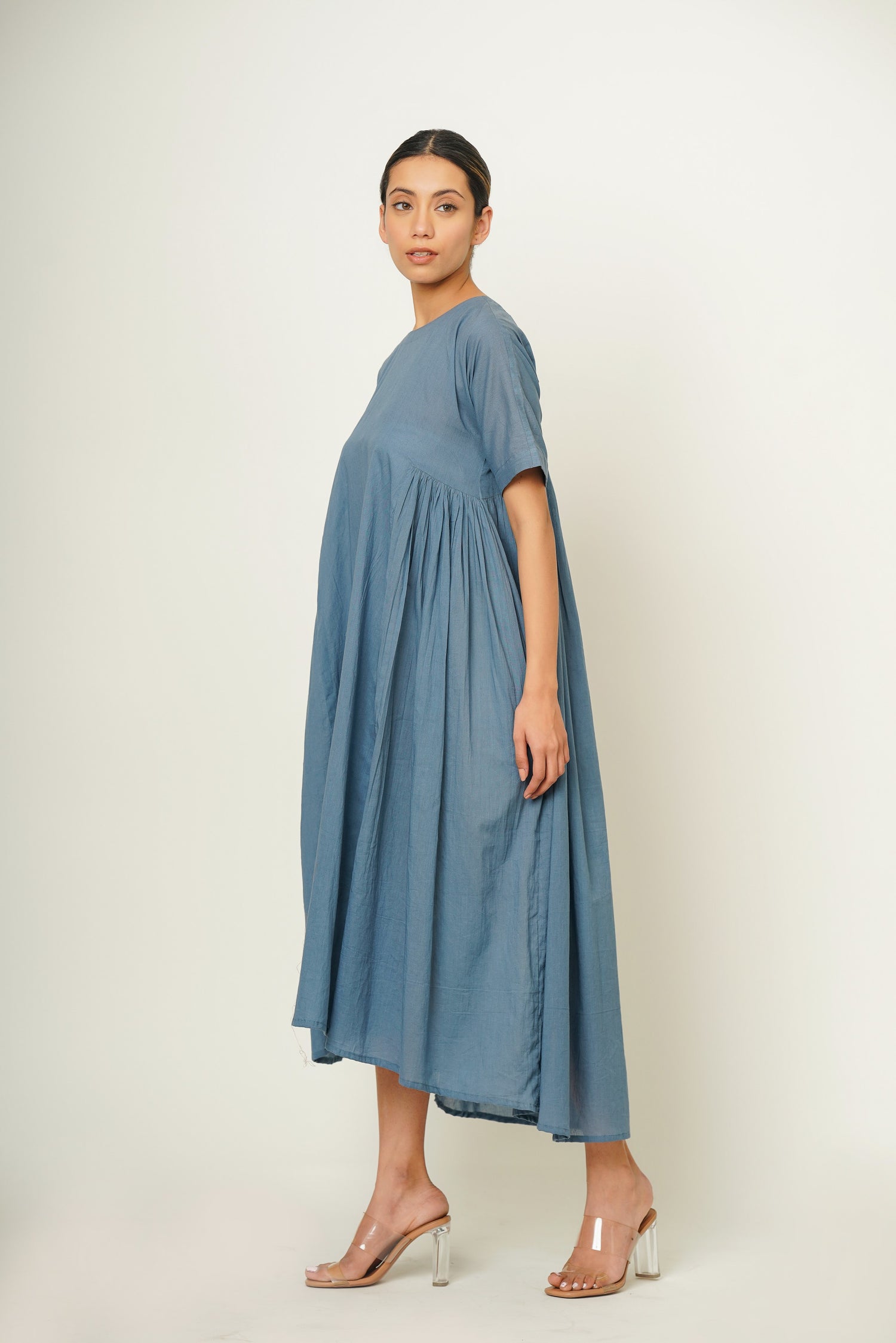 Piece of Sky Blue Geb Dress
