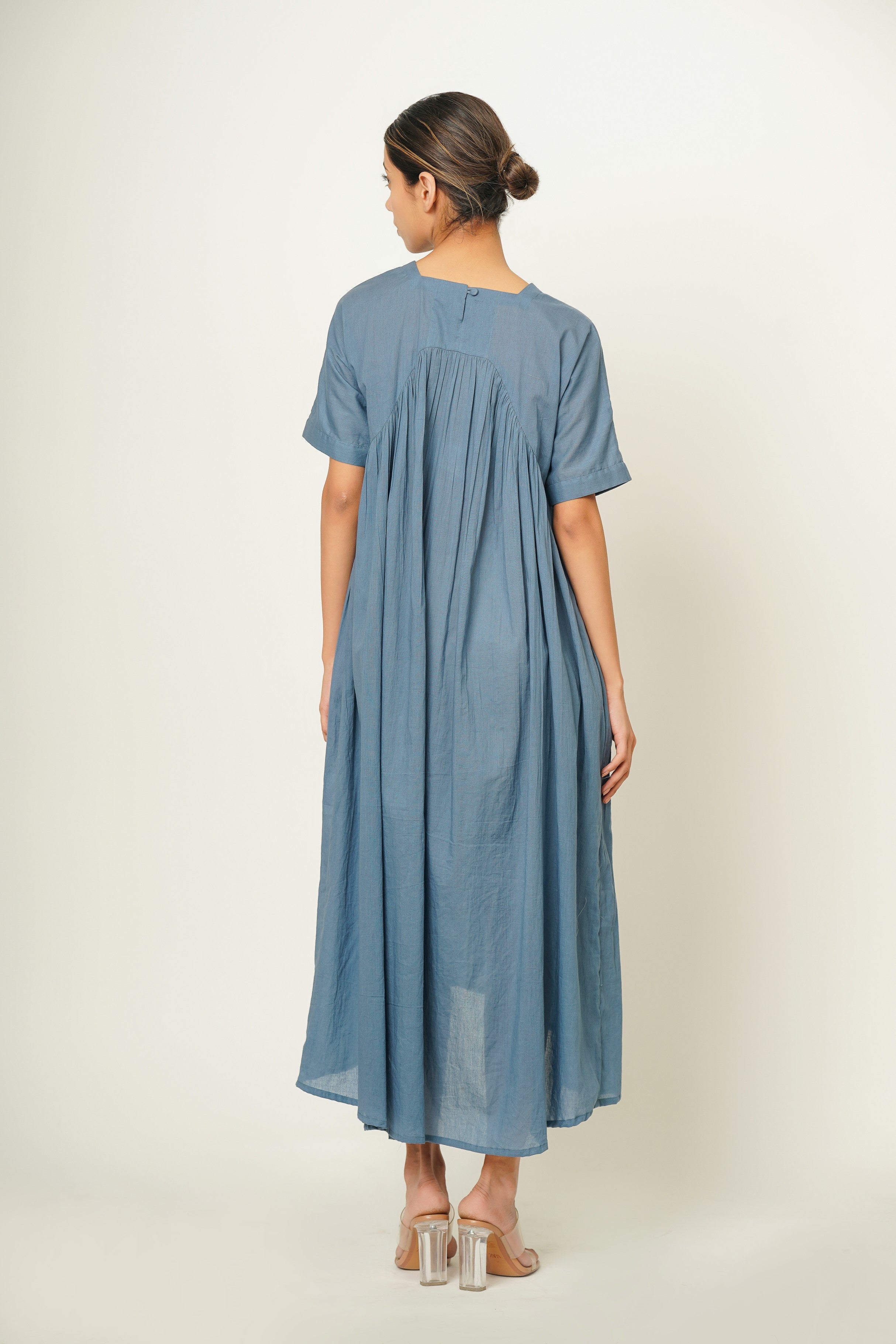 Piece of Sky Blue Geb Dress