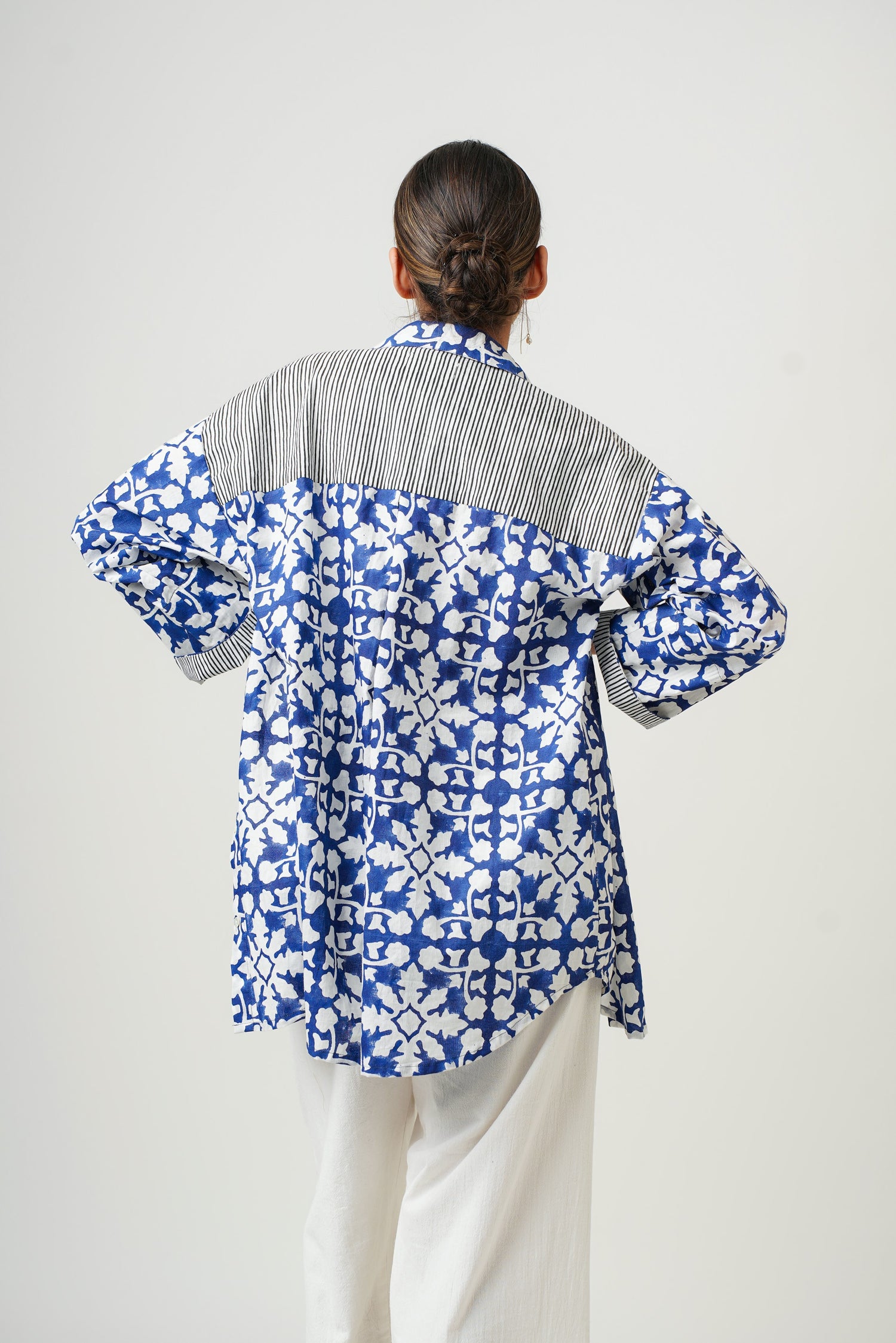 Nightfall Blue Patch Shirt