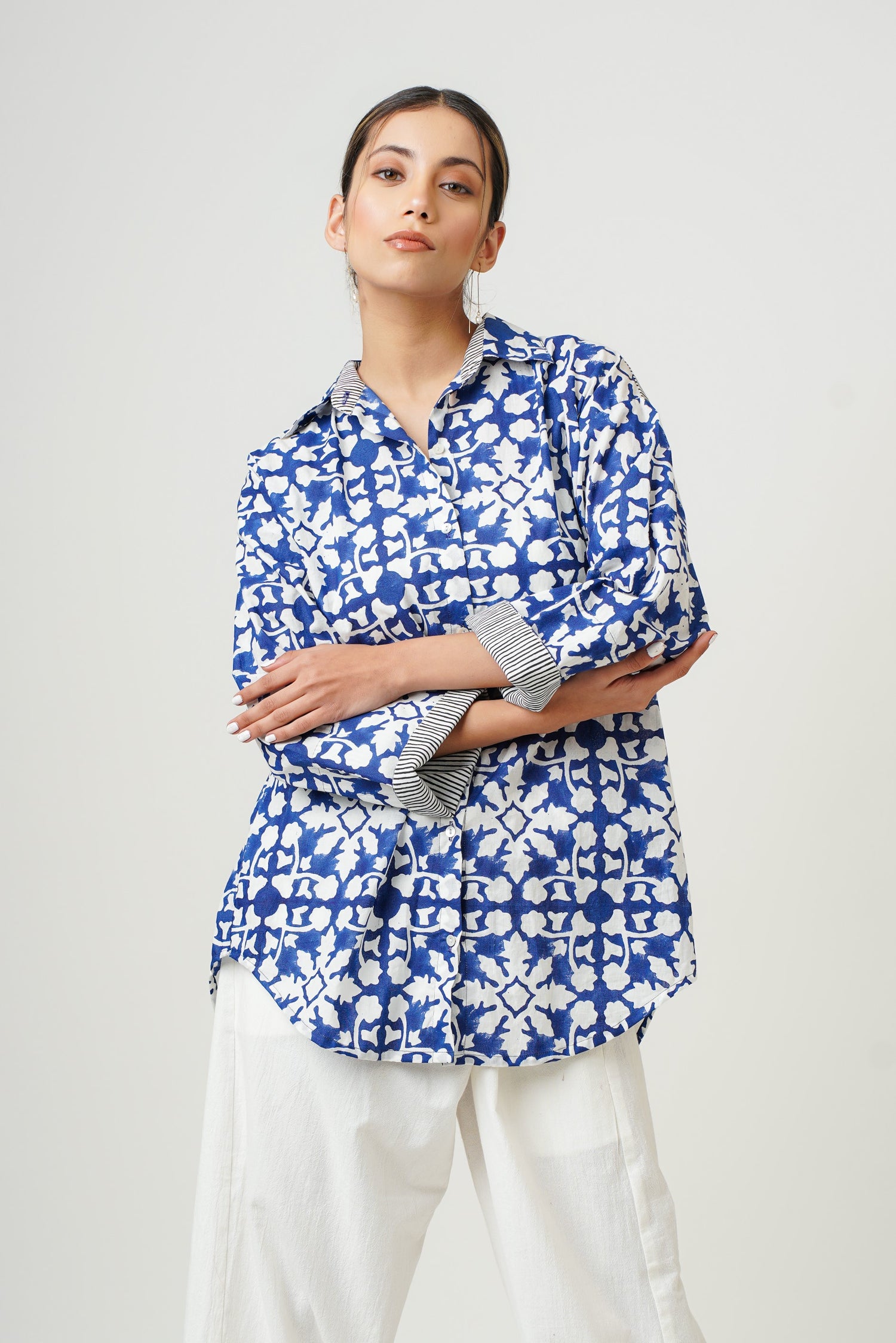 Nightfall Blue Patch Shirt