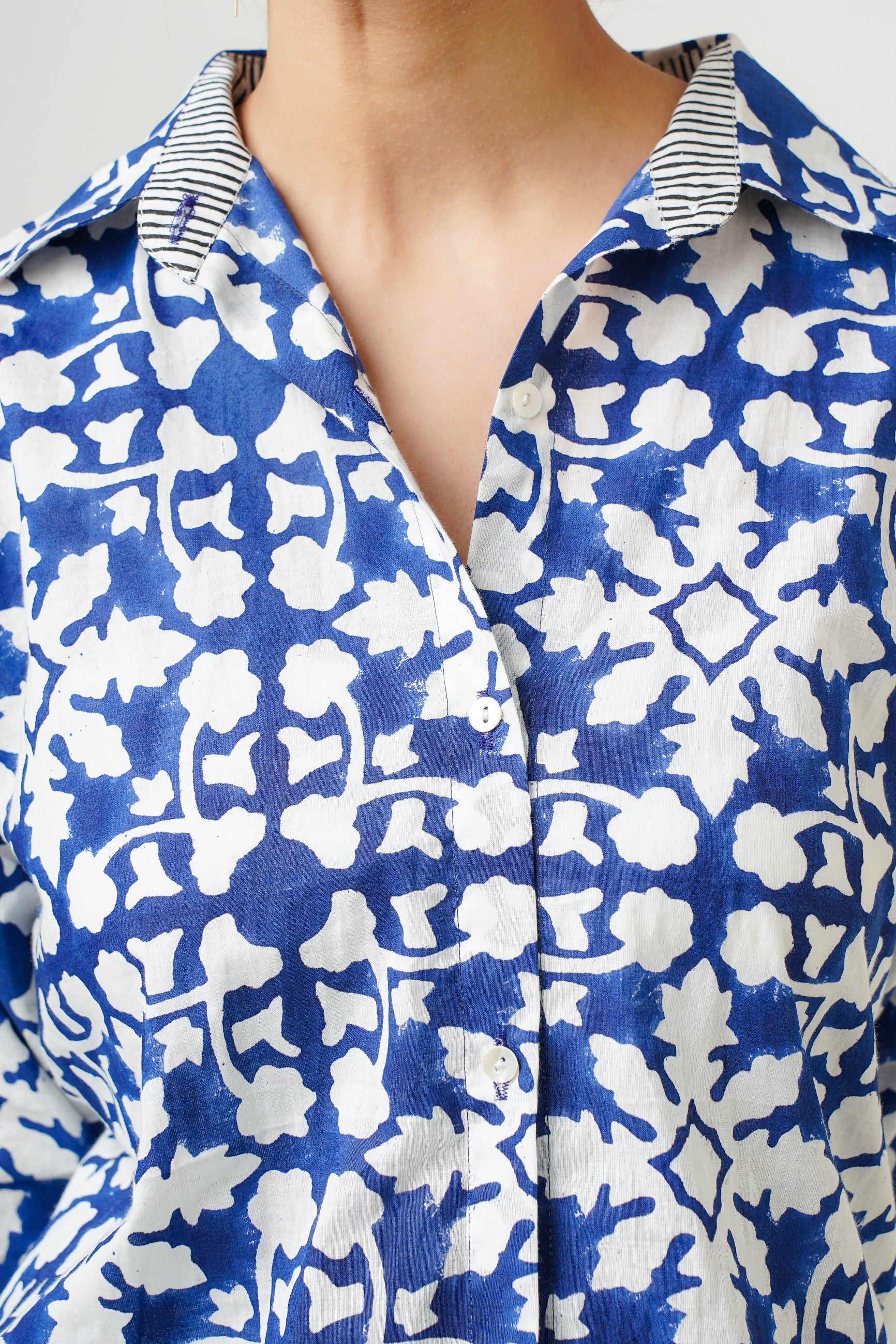 Nightfall Blue Patch Shirt