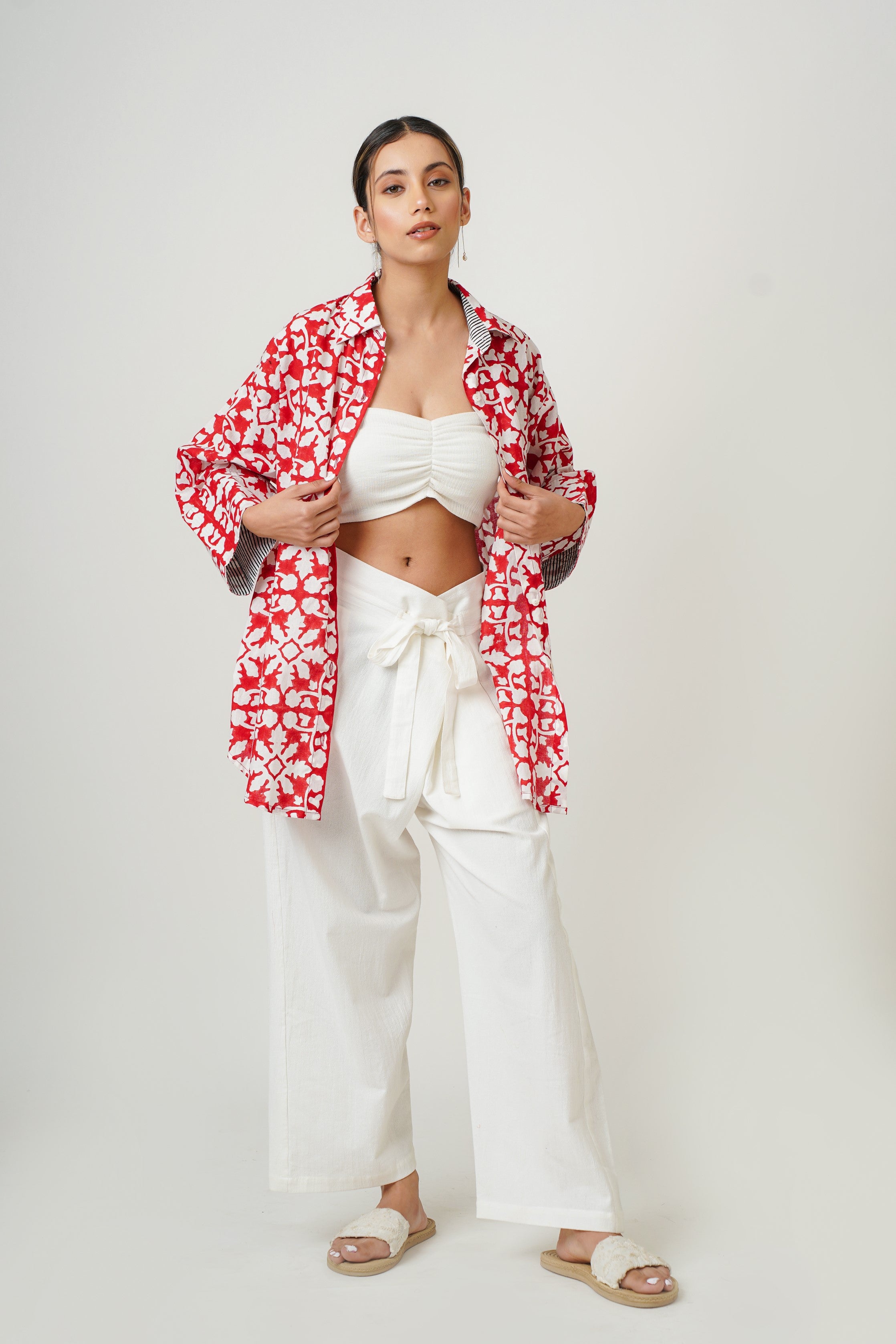Scarlet Red Patch Shirt