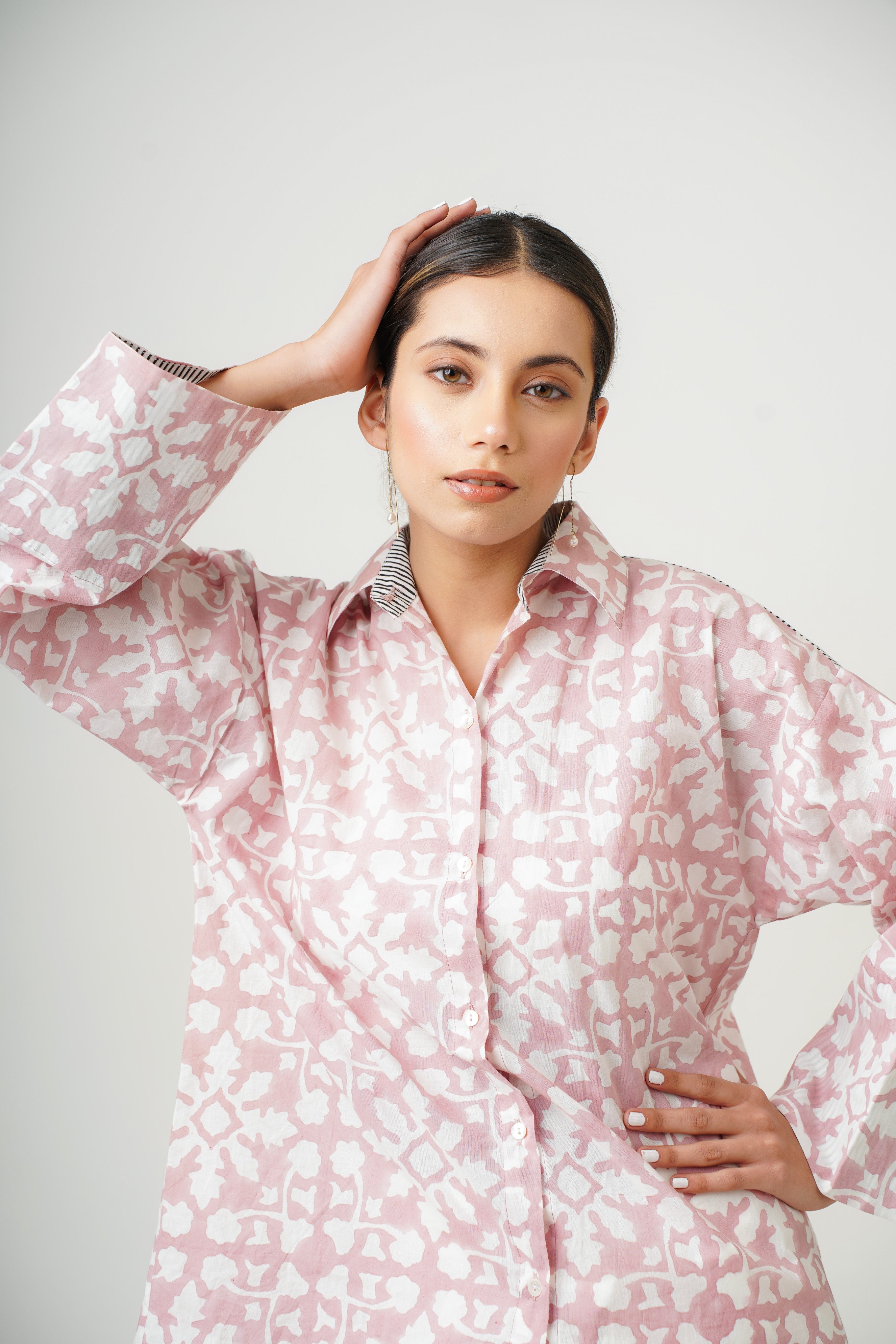 Merrie Pink Patch Shirt