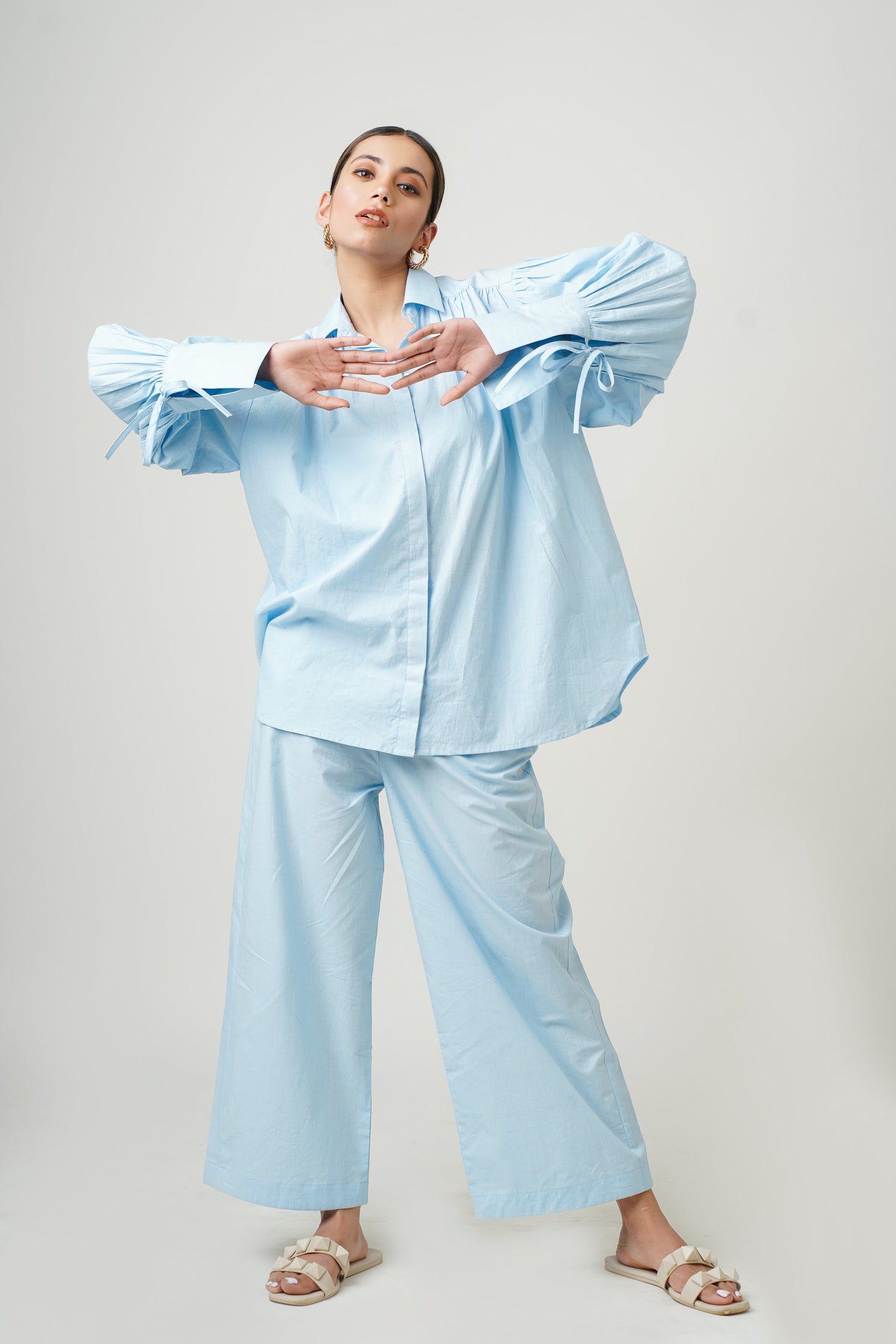 City Sky Blue Dina Co-ord