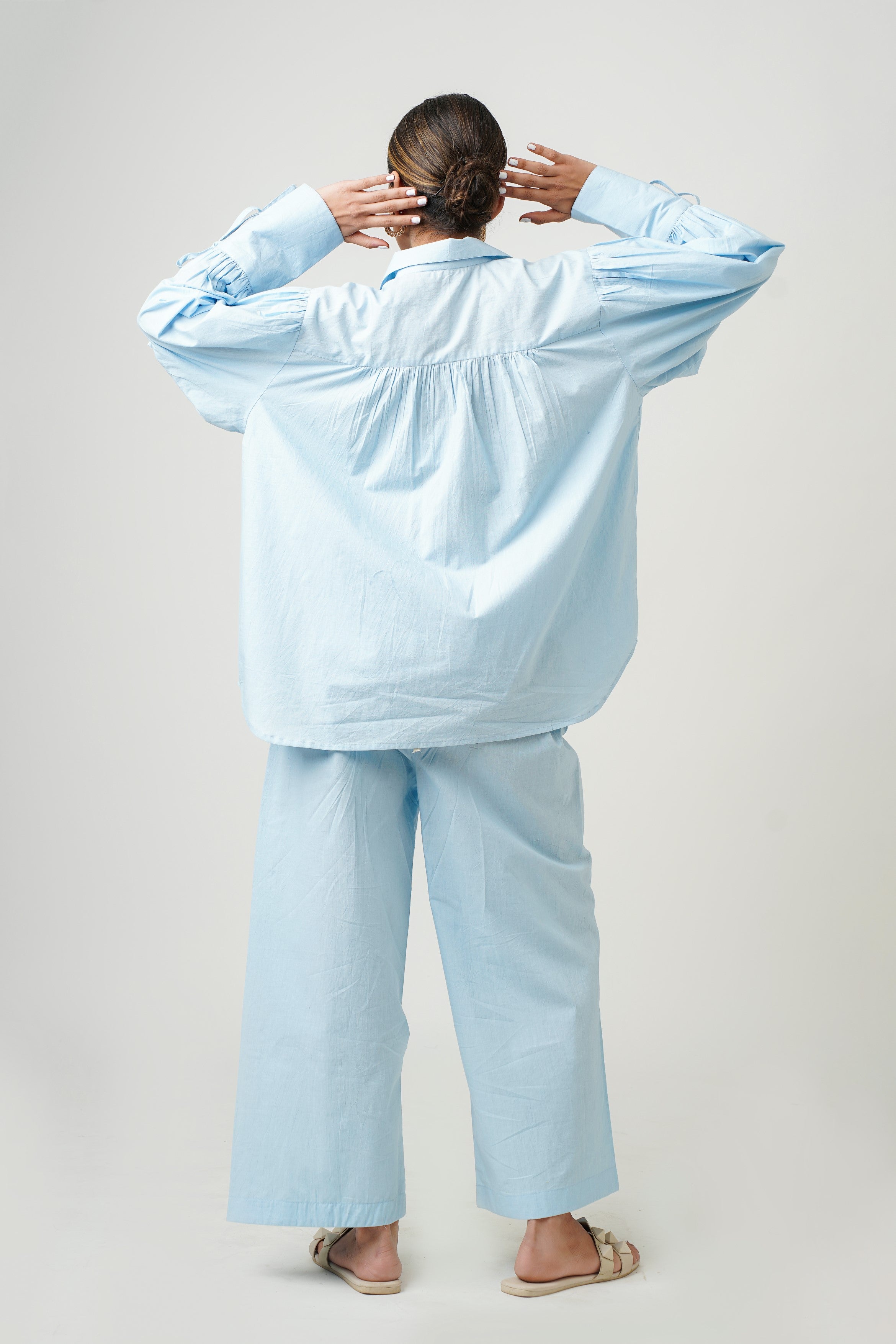 City Sky Blue Dina Co-ord