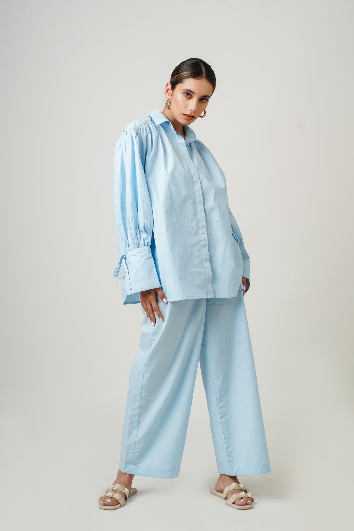 City Sky Blue Dina Co-ord