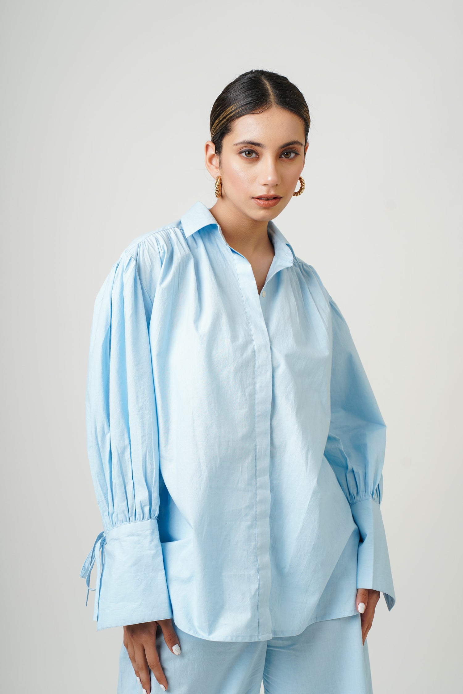 City Sky Blue Dina Co-ord