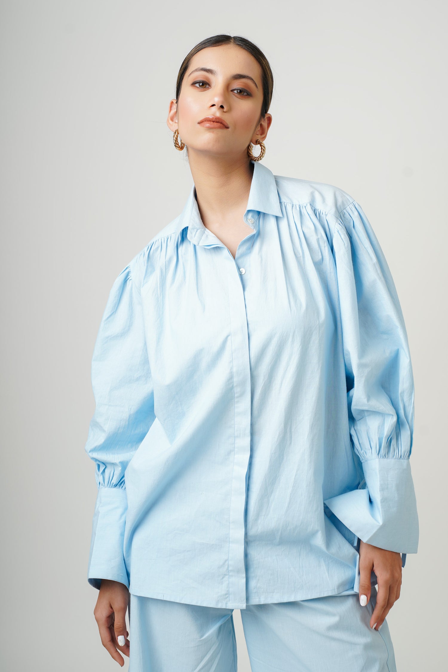 City Sky Blue Dina Co-ord