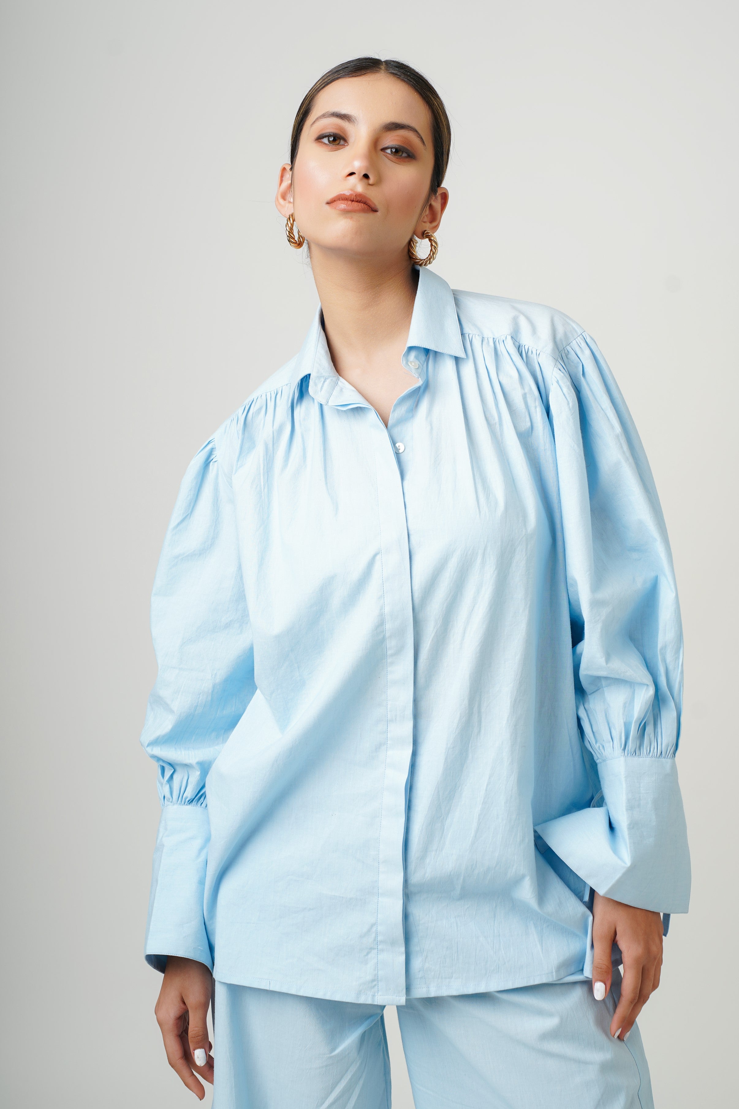 City Sky Blue Dina Co-ord