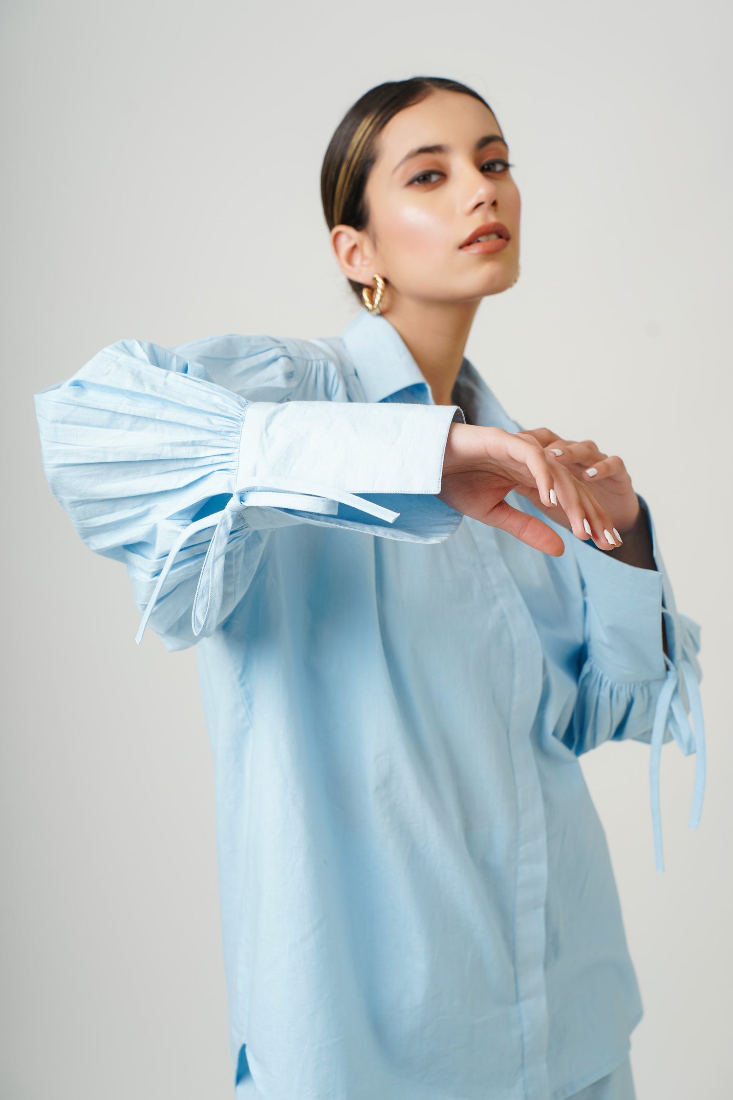 City Sky Blue Dina Co-ord