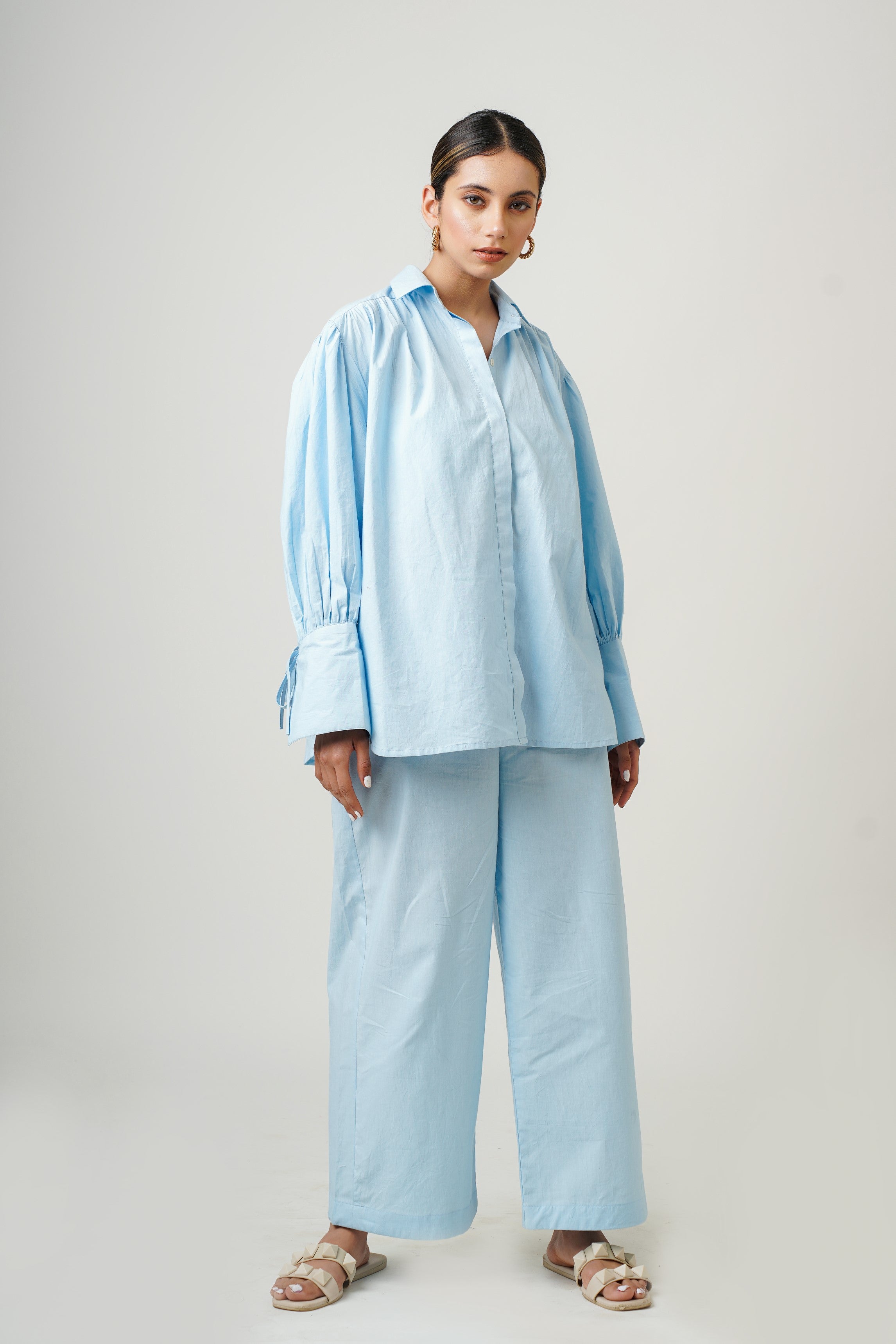 City Sky Blue Dina Co-ord