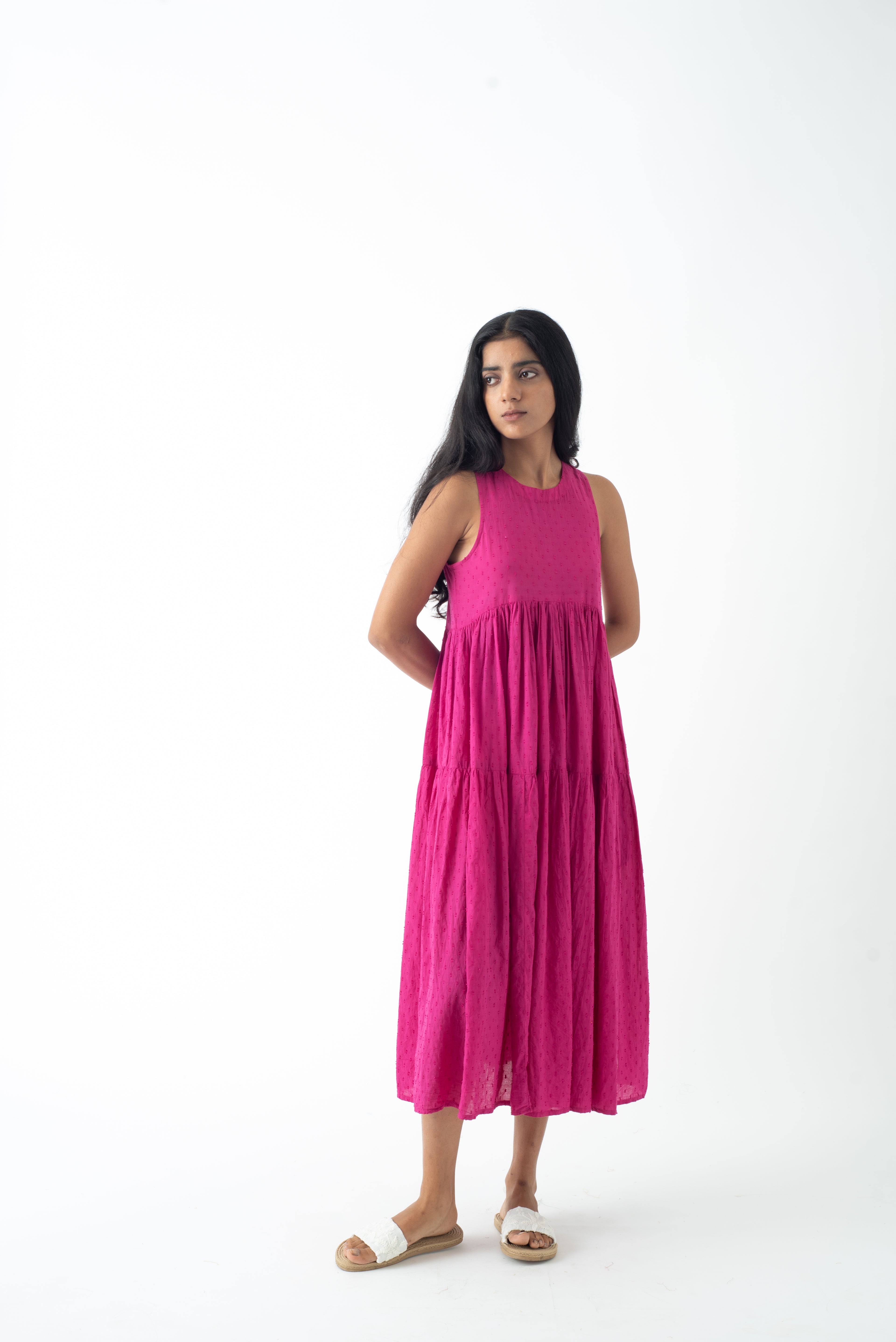 Pink Flower Zoey Dress