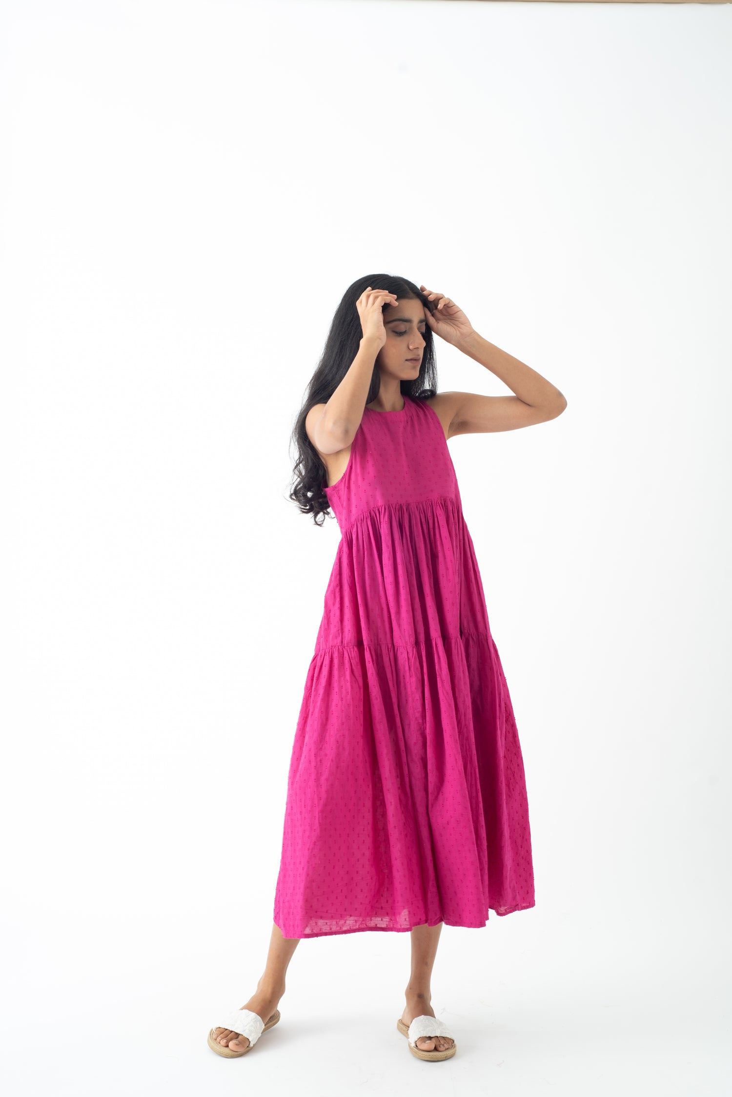 Pink Flower Zoey Dress