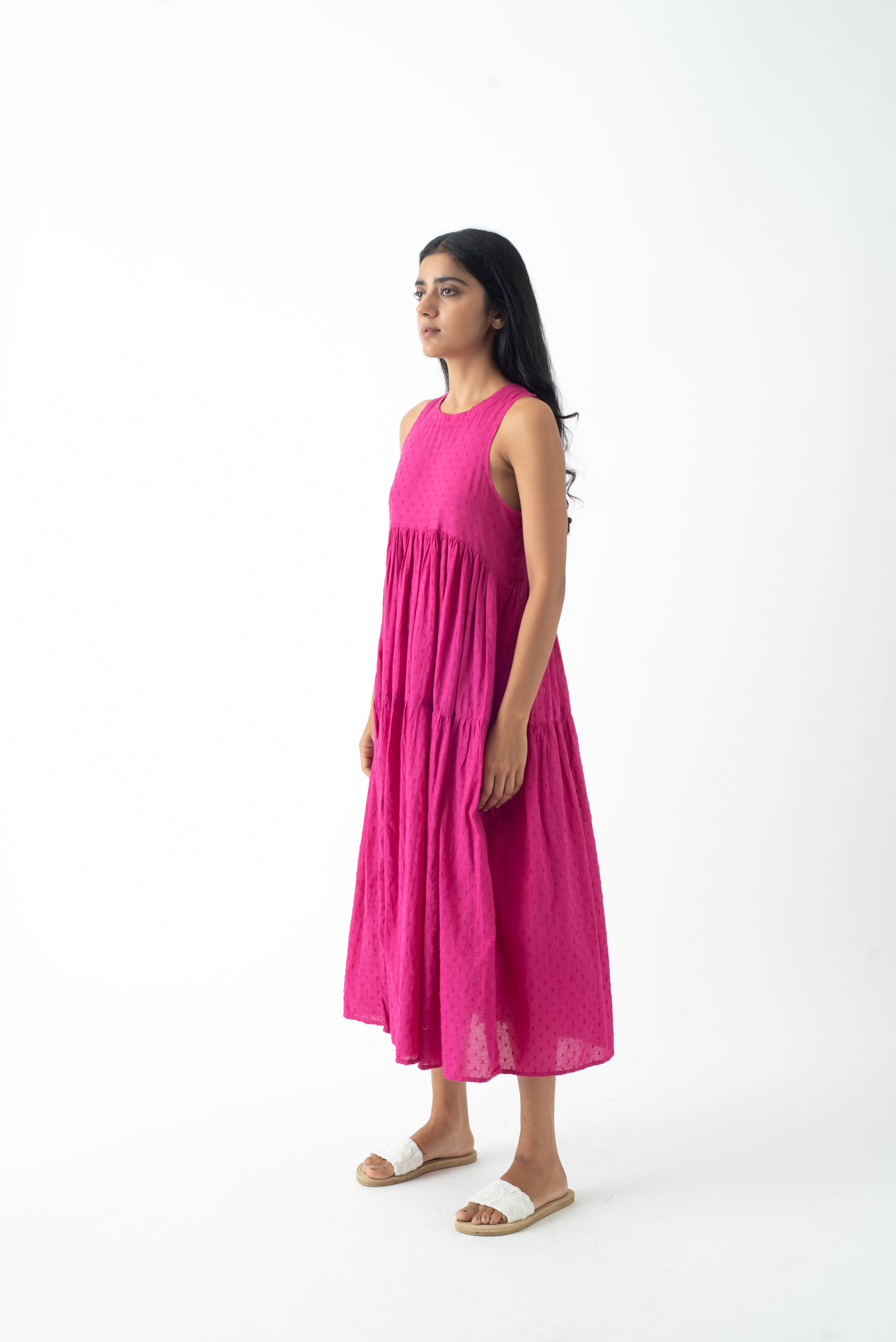 Pink Flower Zoey Dress