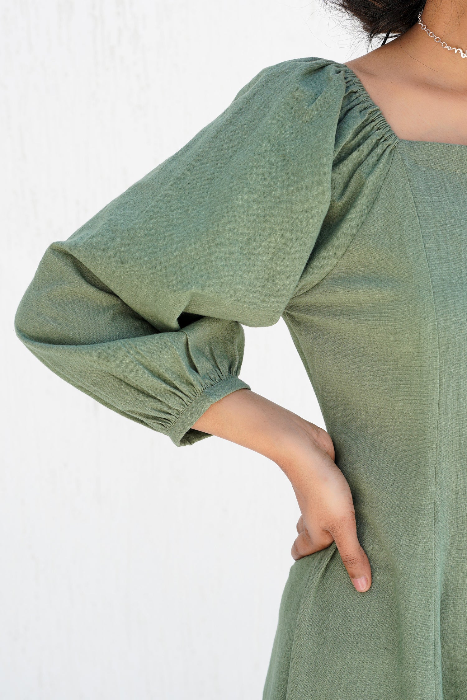 Bayleaf Green Zelda Dress