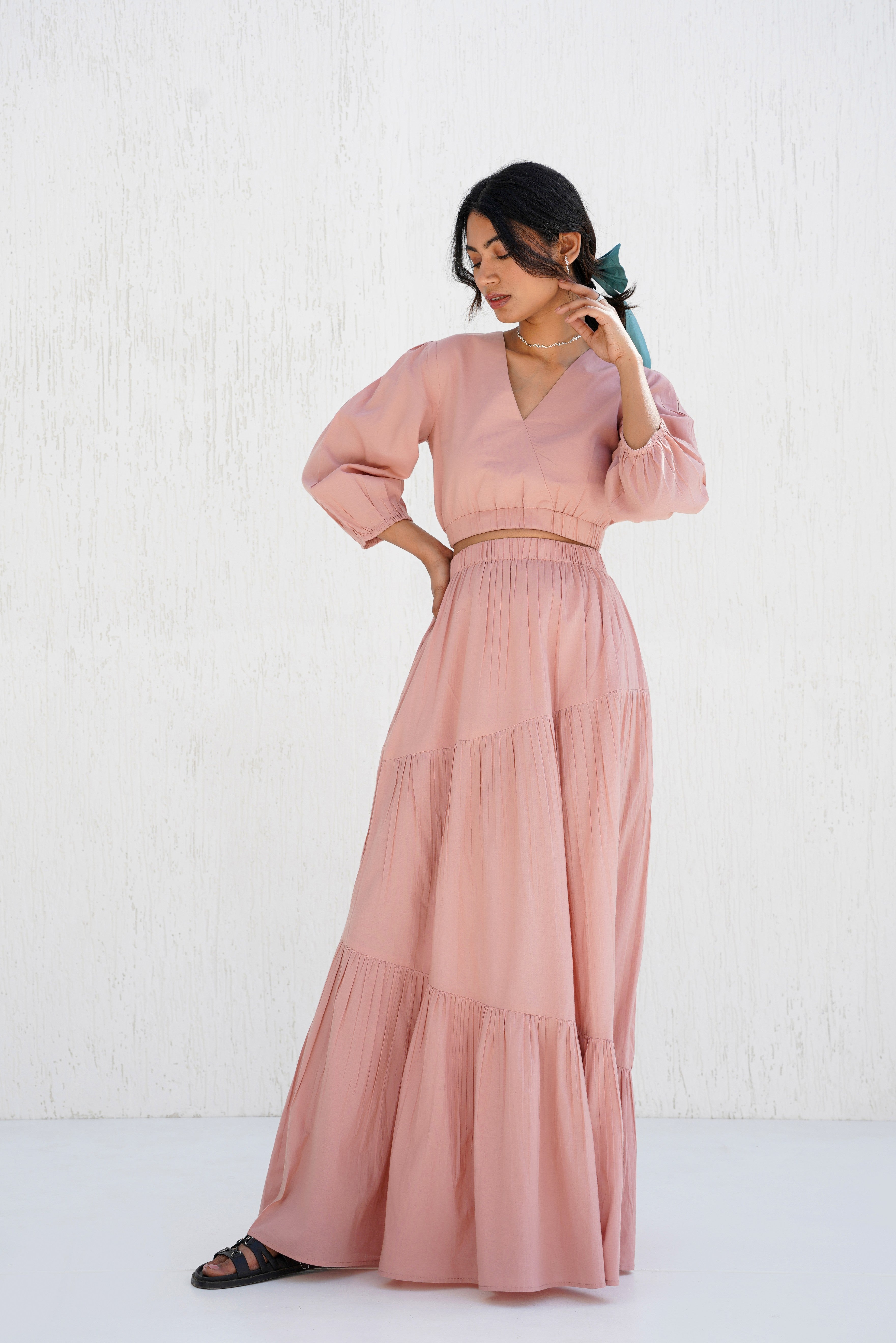 Rose Plume Ghana Set