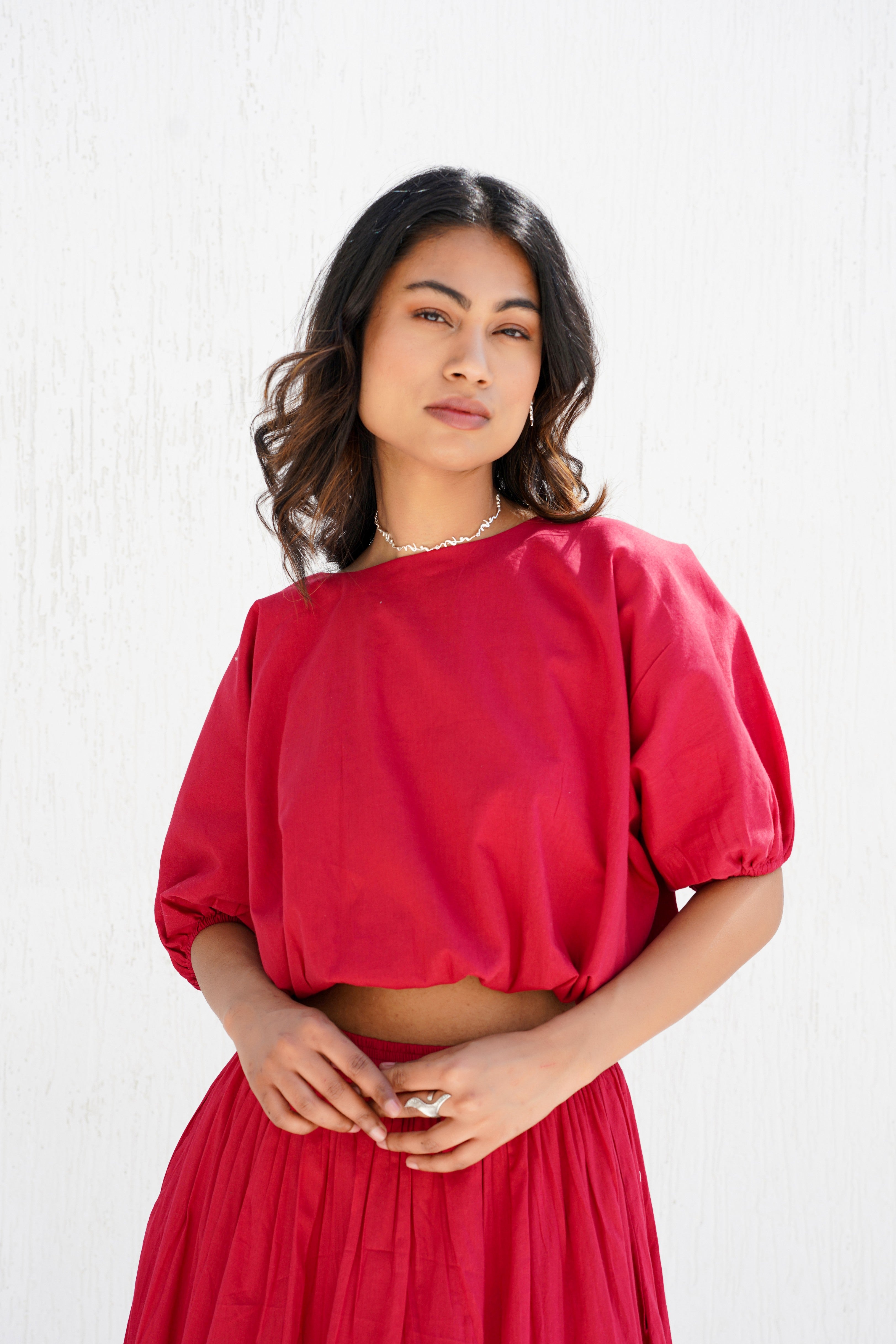 Crimson Red Giza Set