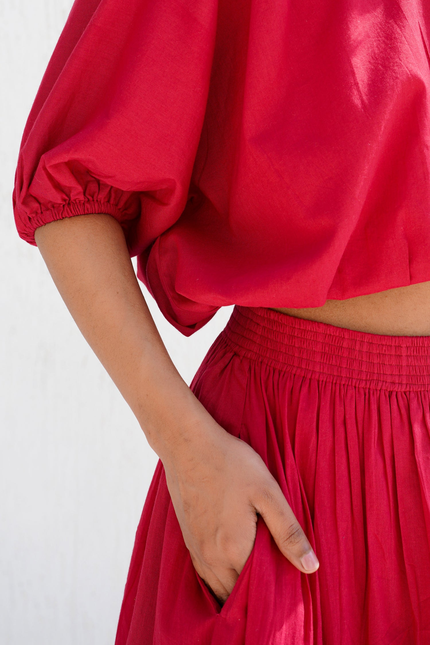 Crimson Red Giza Set