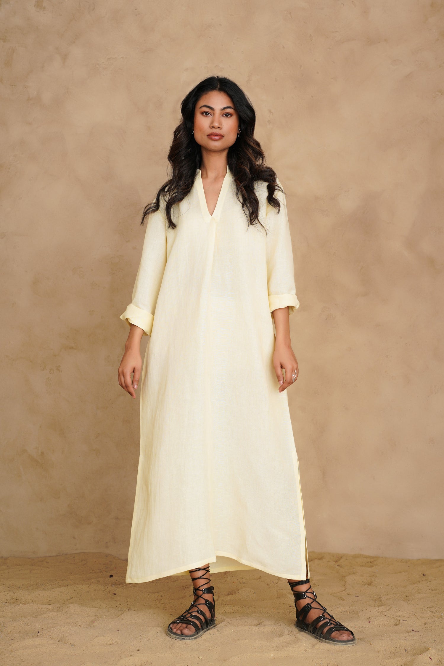 Butter Yellow Petra Dress