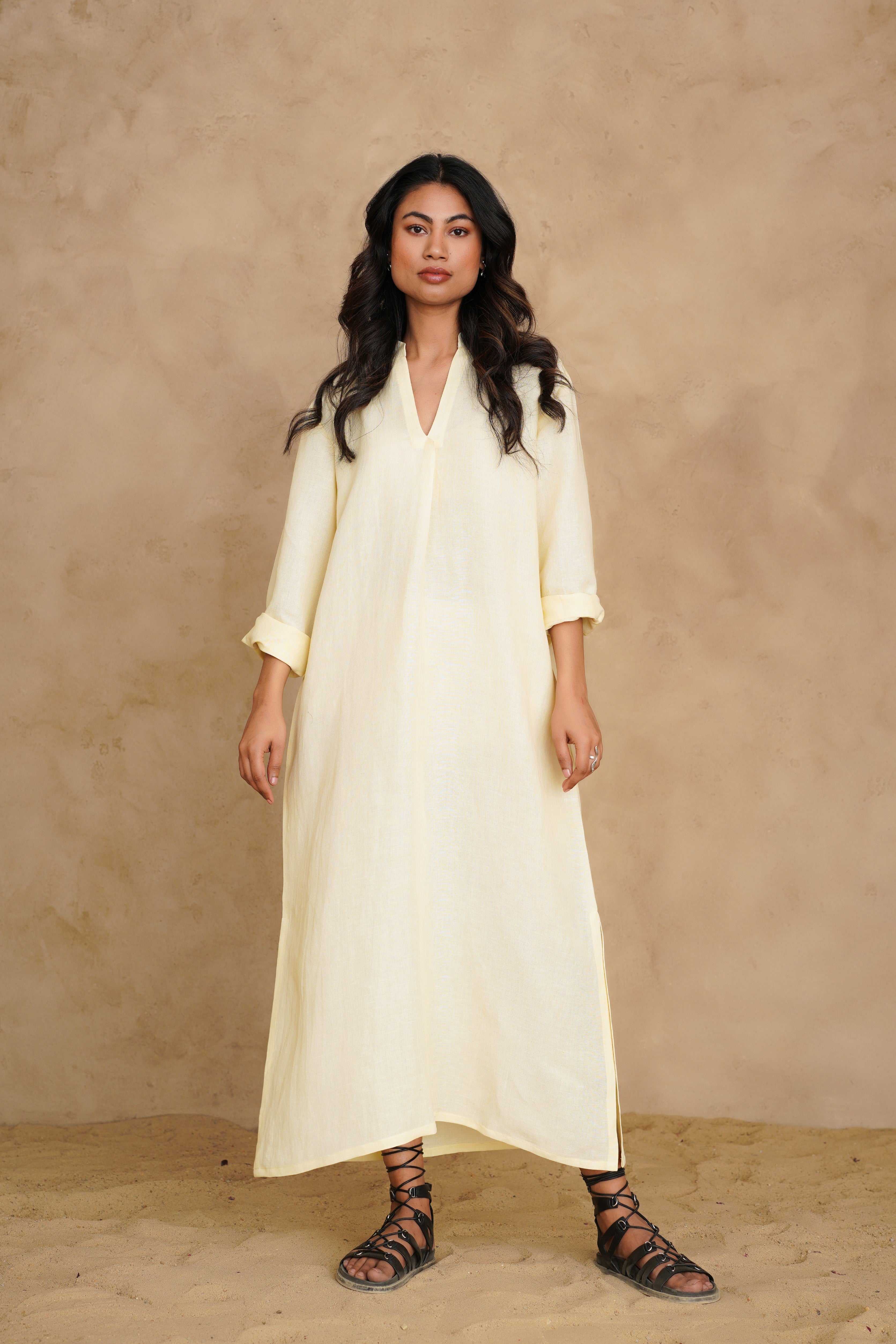 Butter Yellow Petra Dress