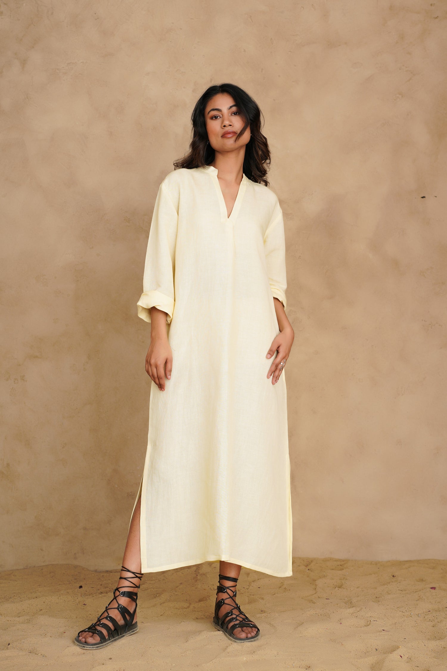 Butter Yellow Petra Dress