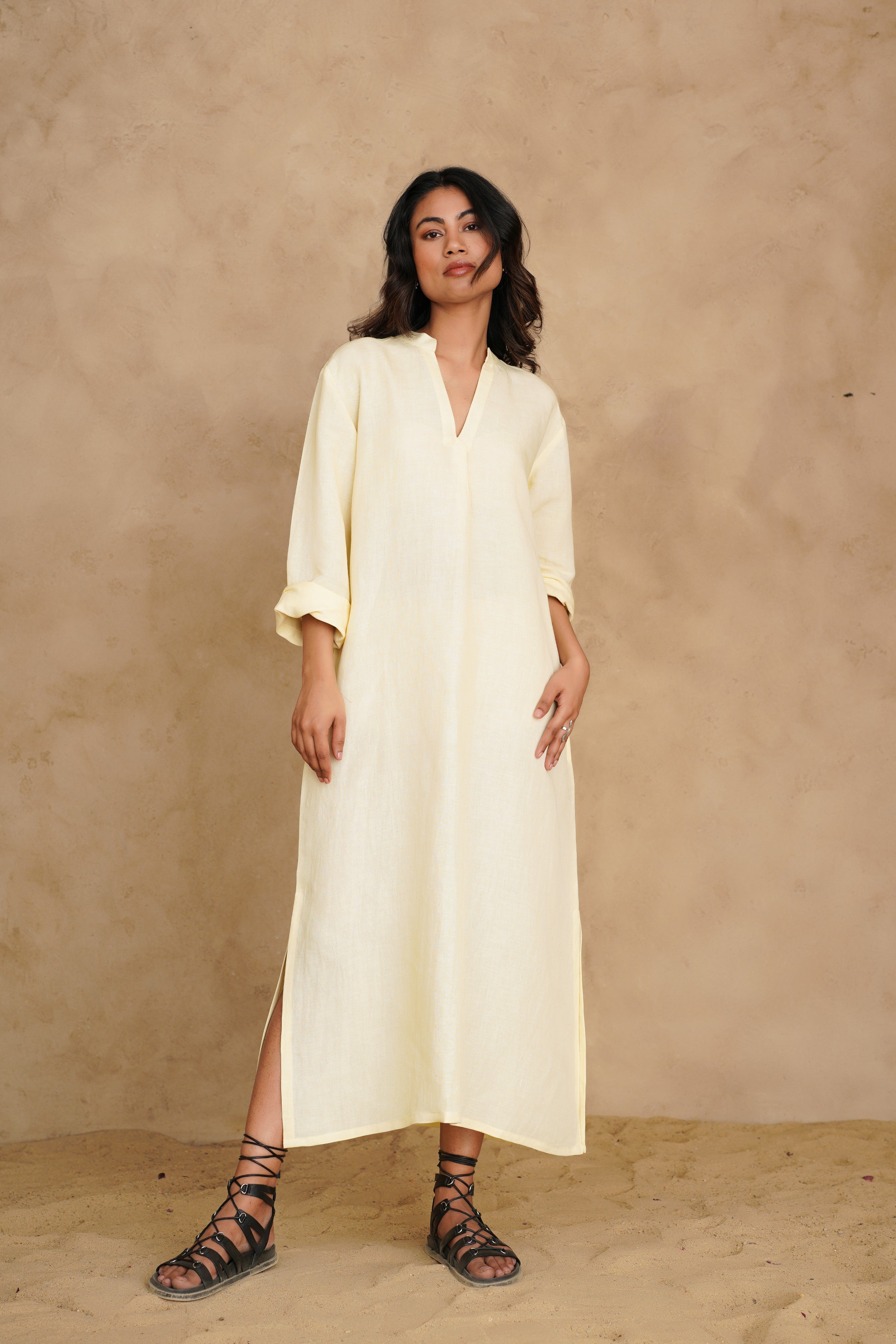 Butter Yellow Petra Dress