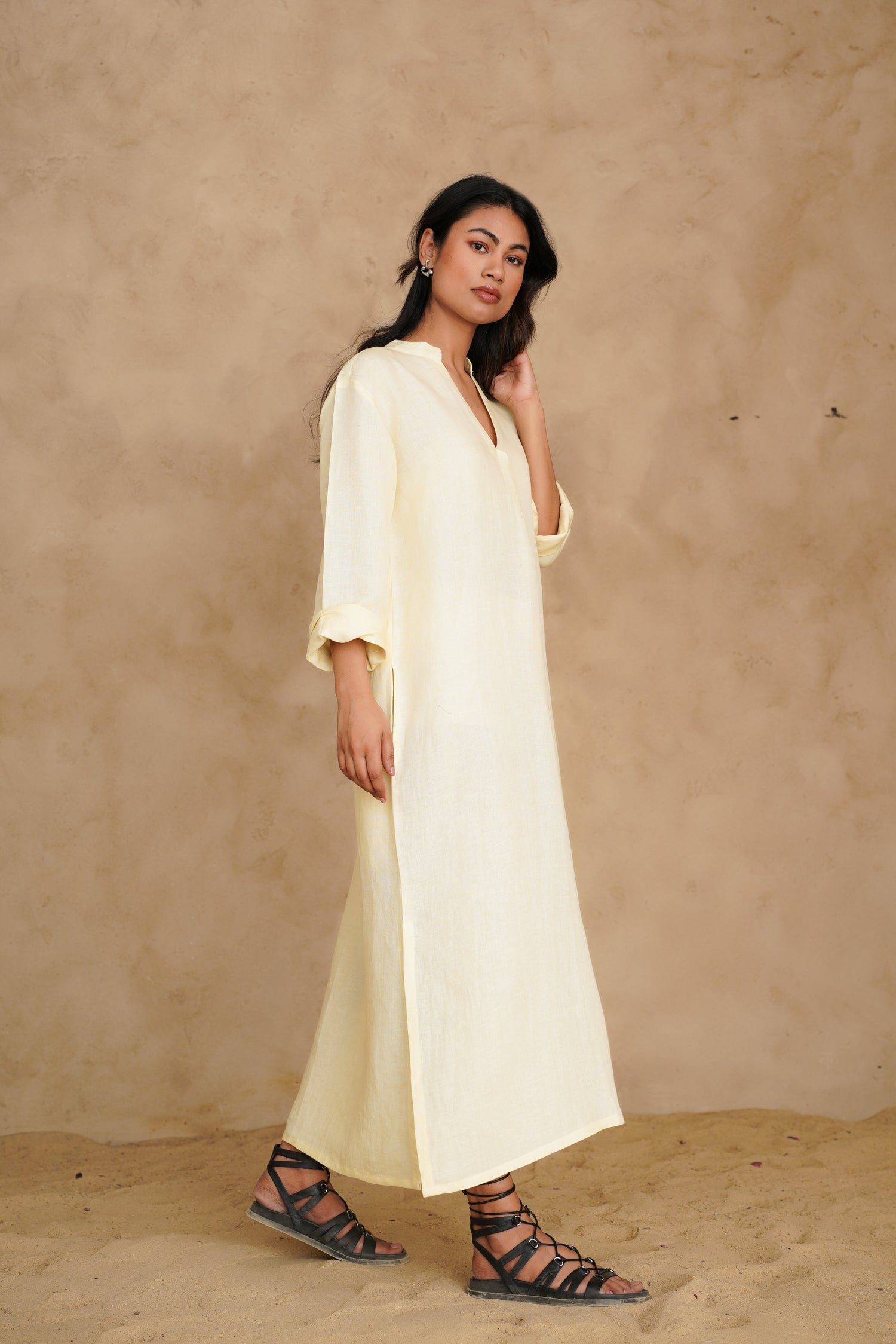 Butter Yellow Petra Dress