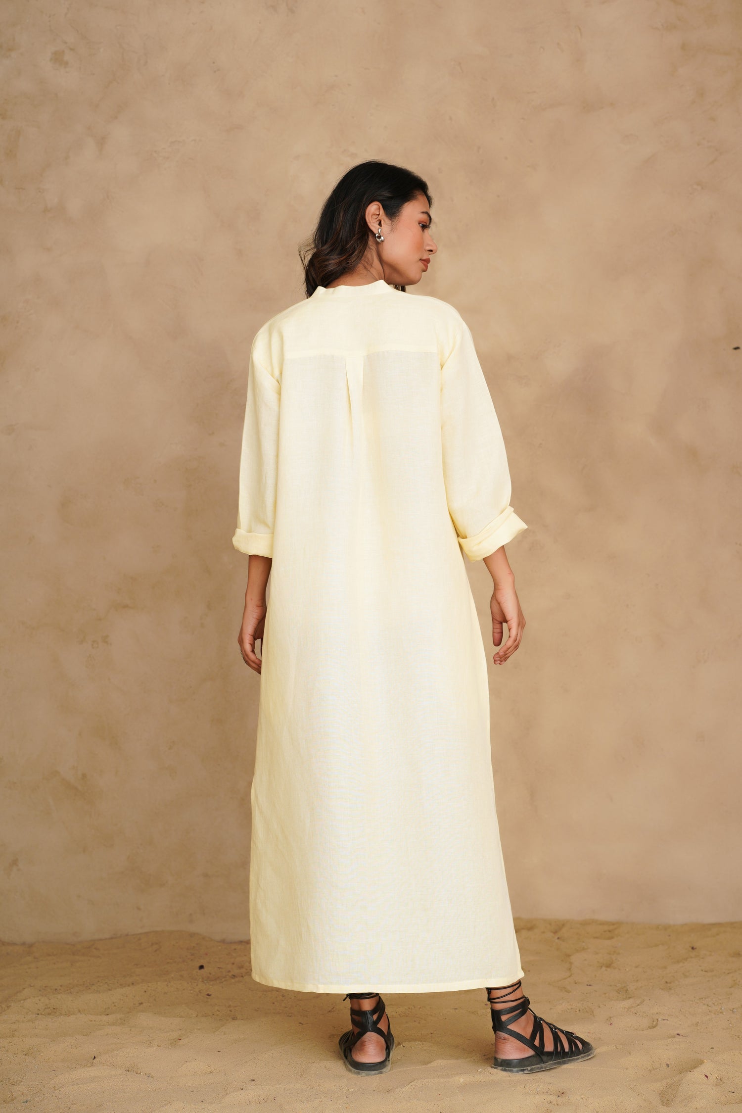Butter Yellow Petra Dress