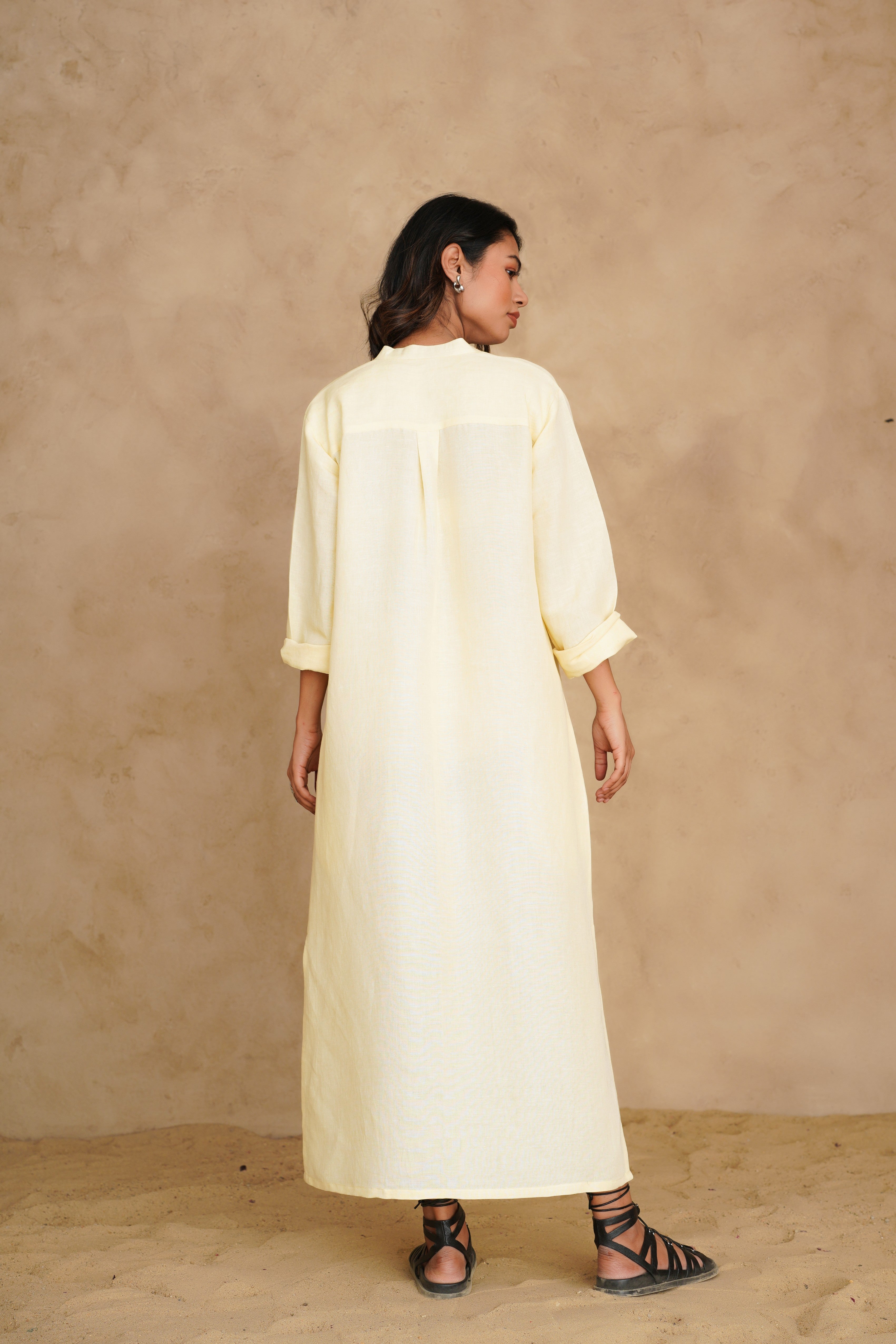Butter Yellow Petra Dress
