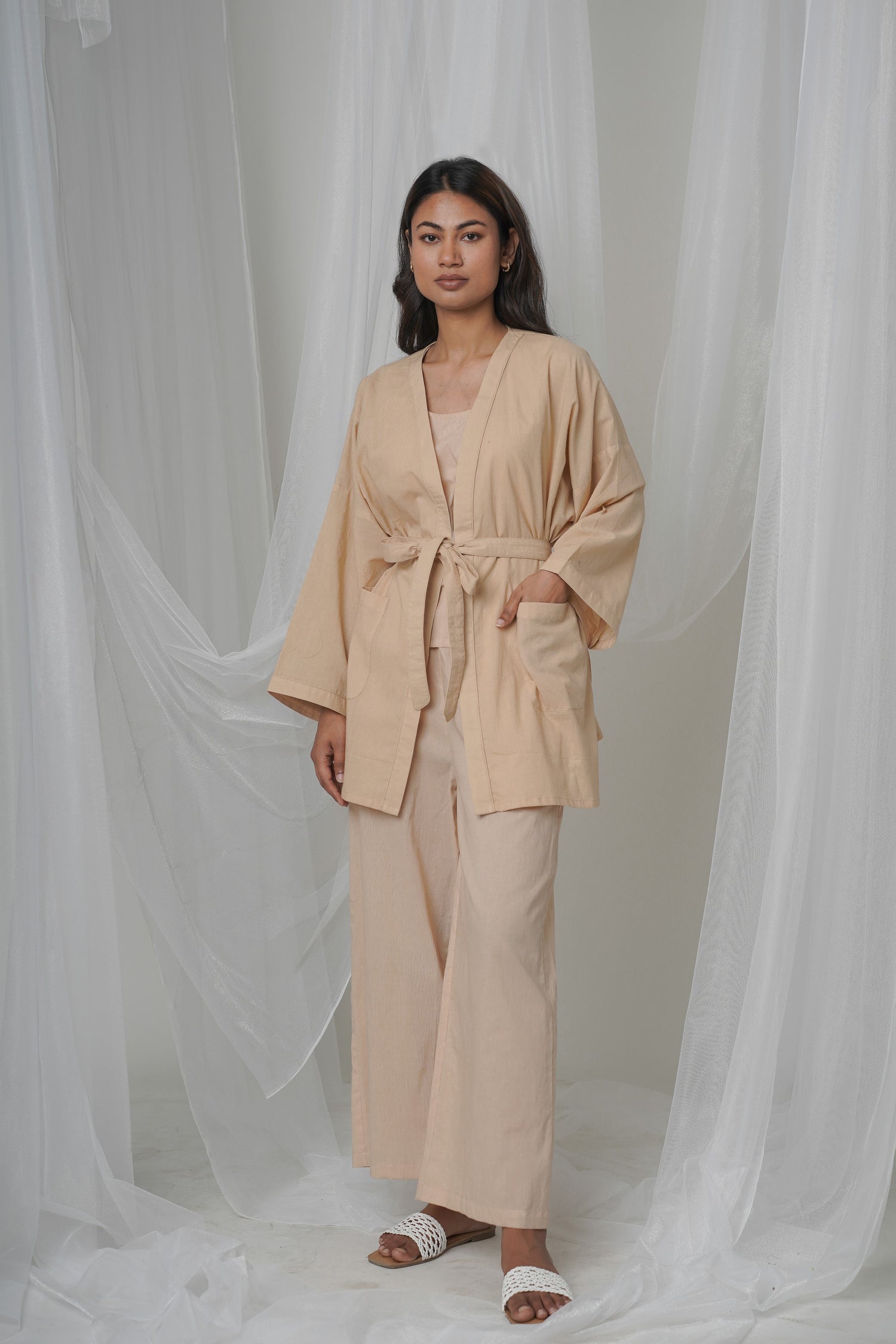 Sand Bed Beige Lounge Set