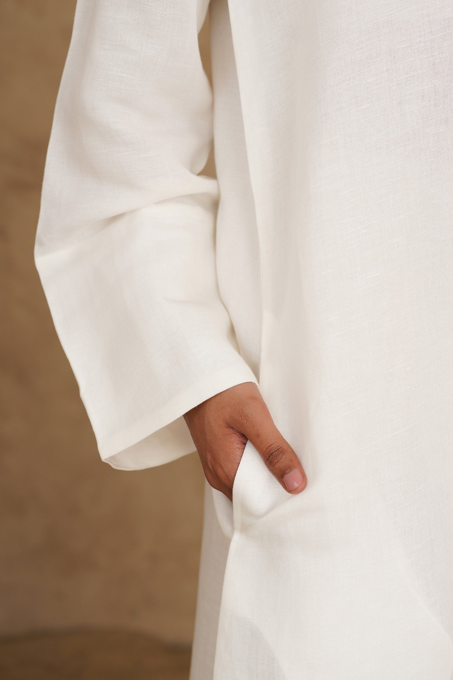 Blushing Pearl White Petra Dress