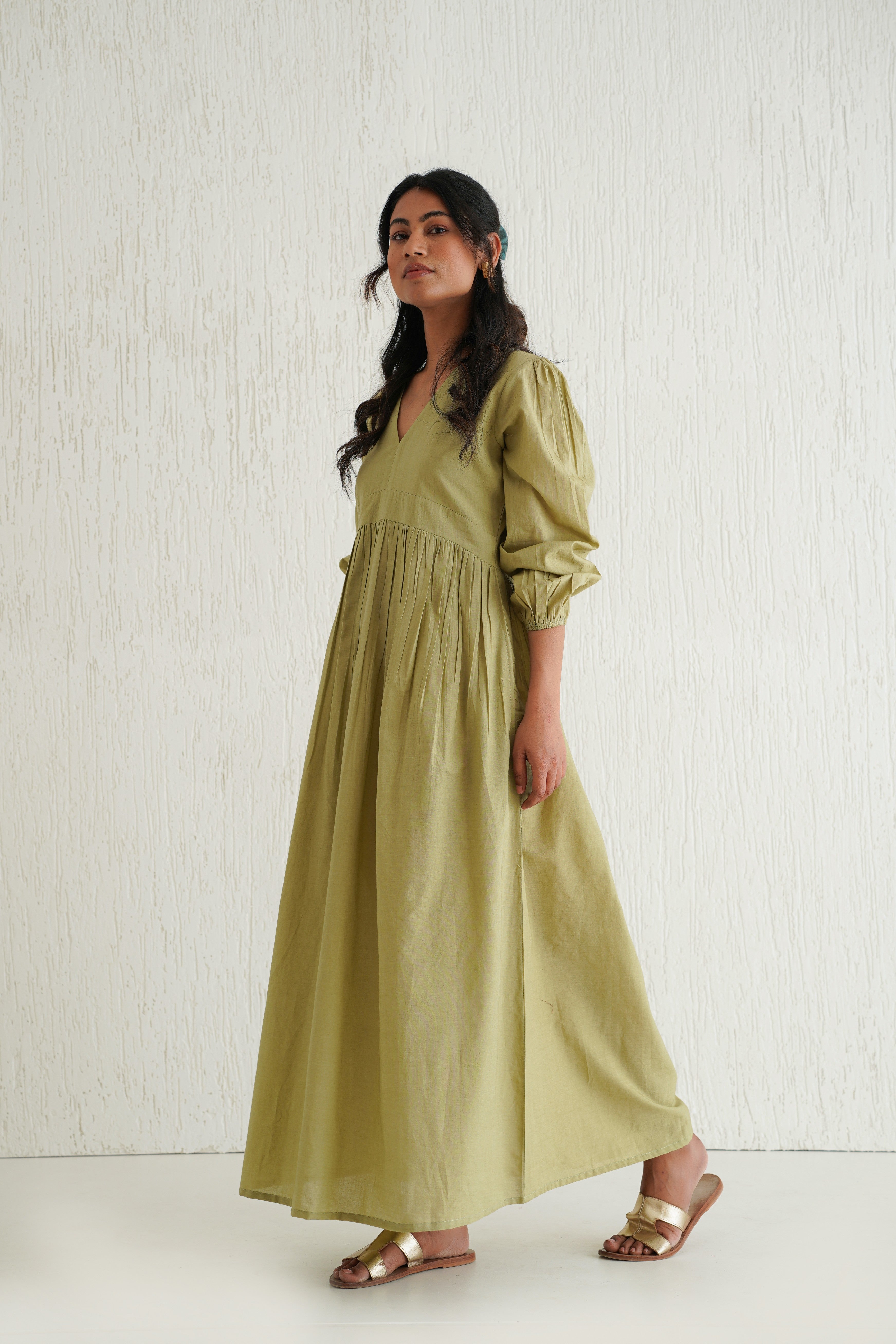 Sage Green Elegante Dress
