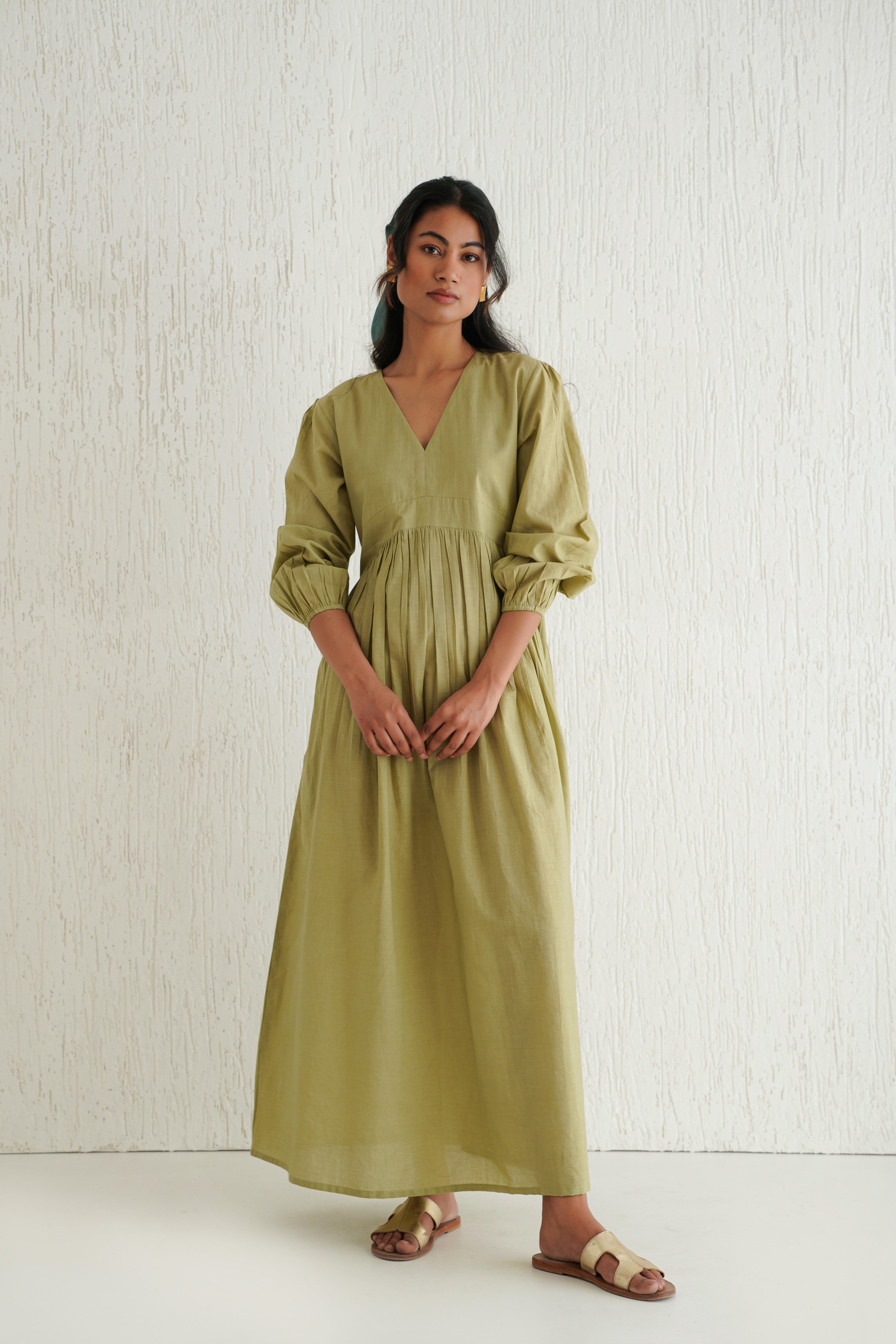 Sage Green Elegante Dress