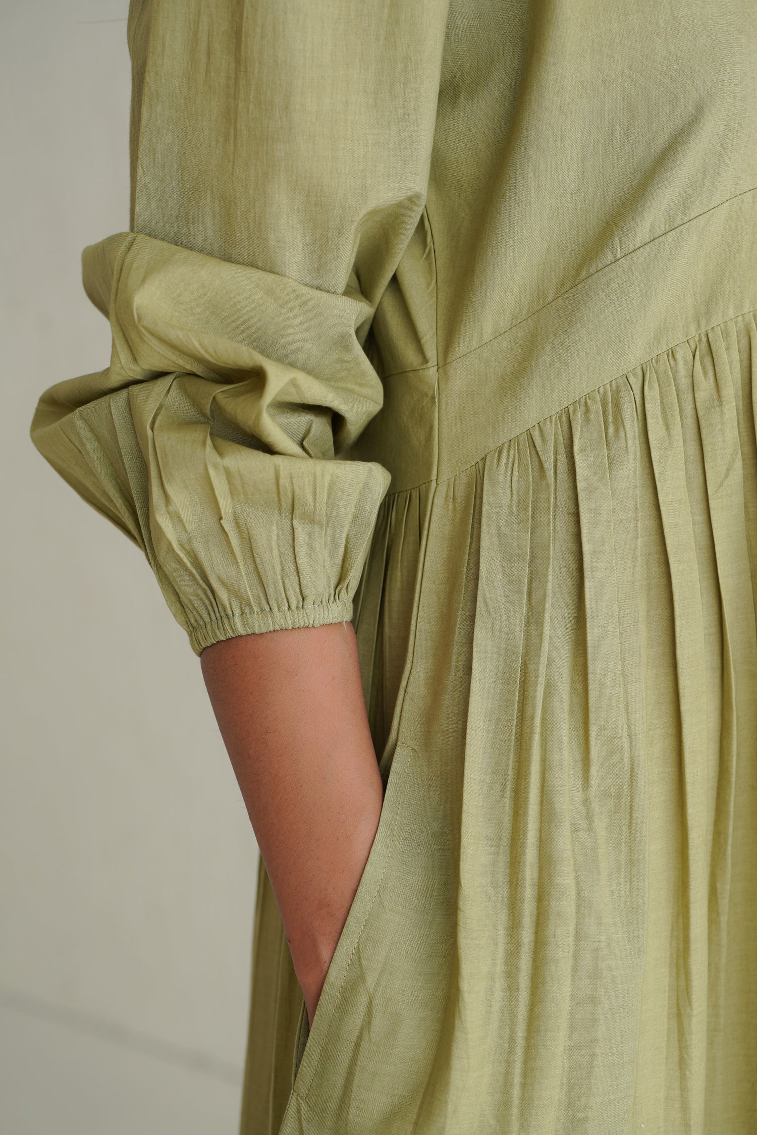 Sage Green Elegante Dress