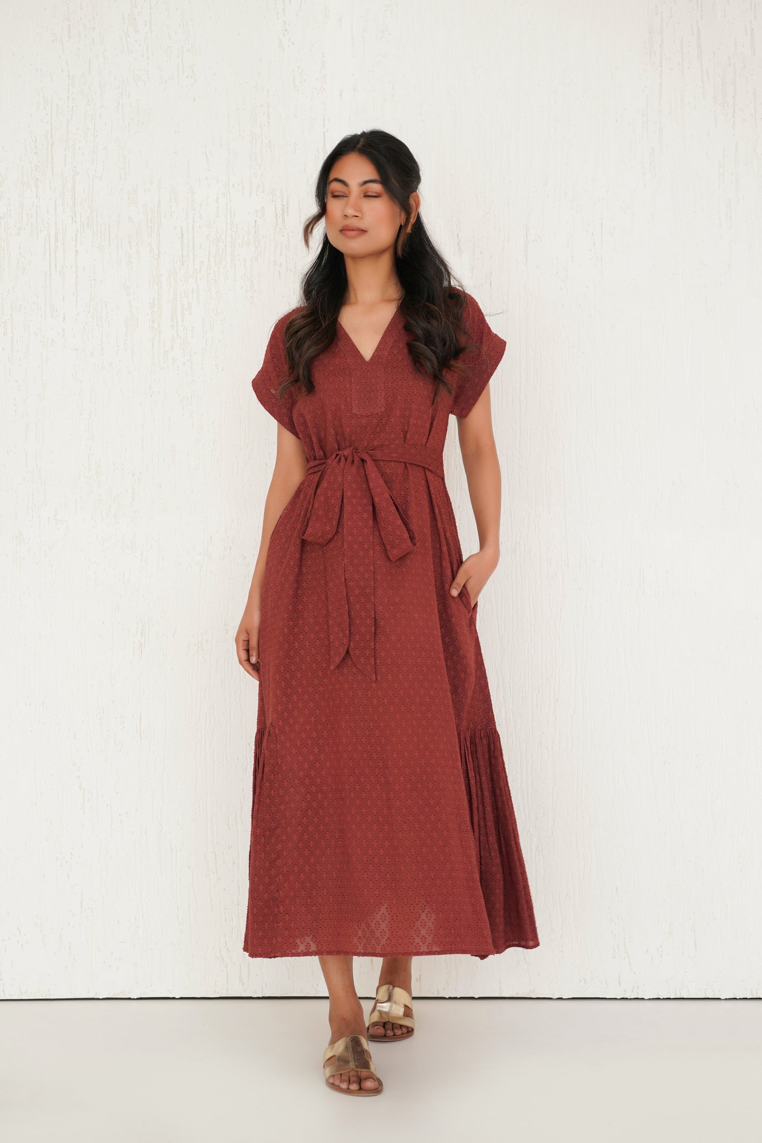 Mahogany Bijou Dress