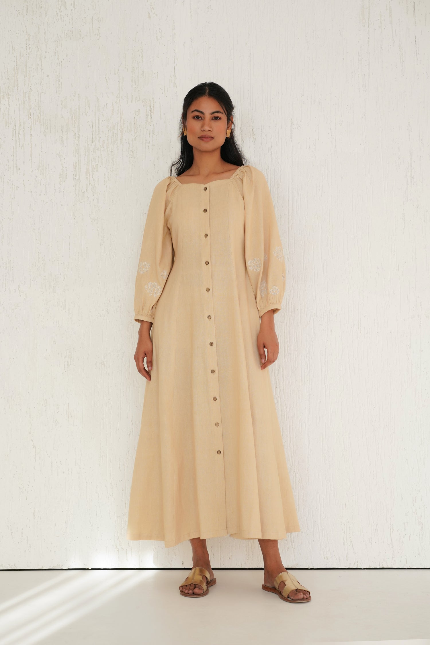 Sand Bed Beige Zelda Dress