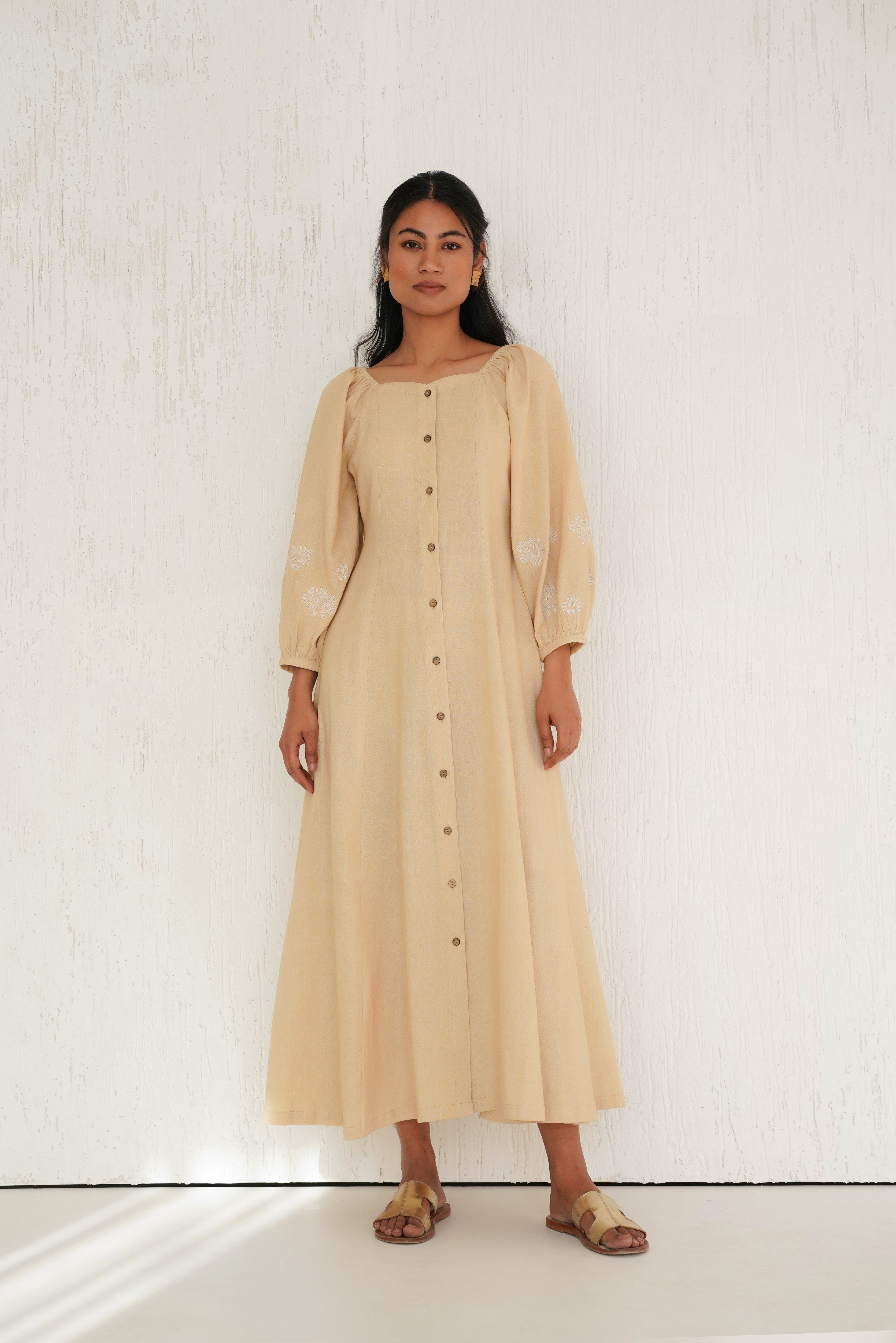 Sand Bed Beige Zelda Dress