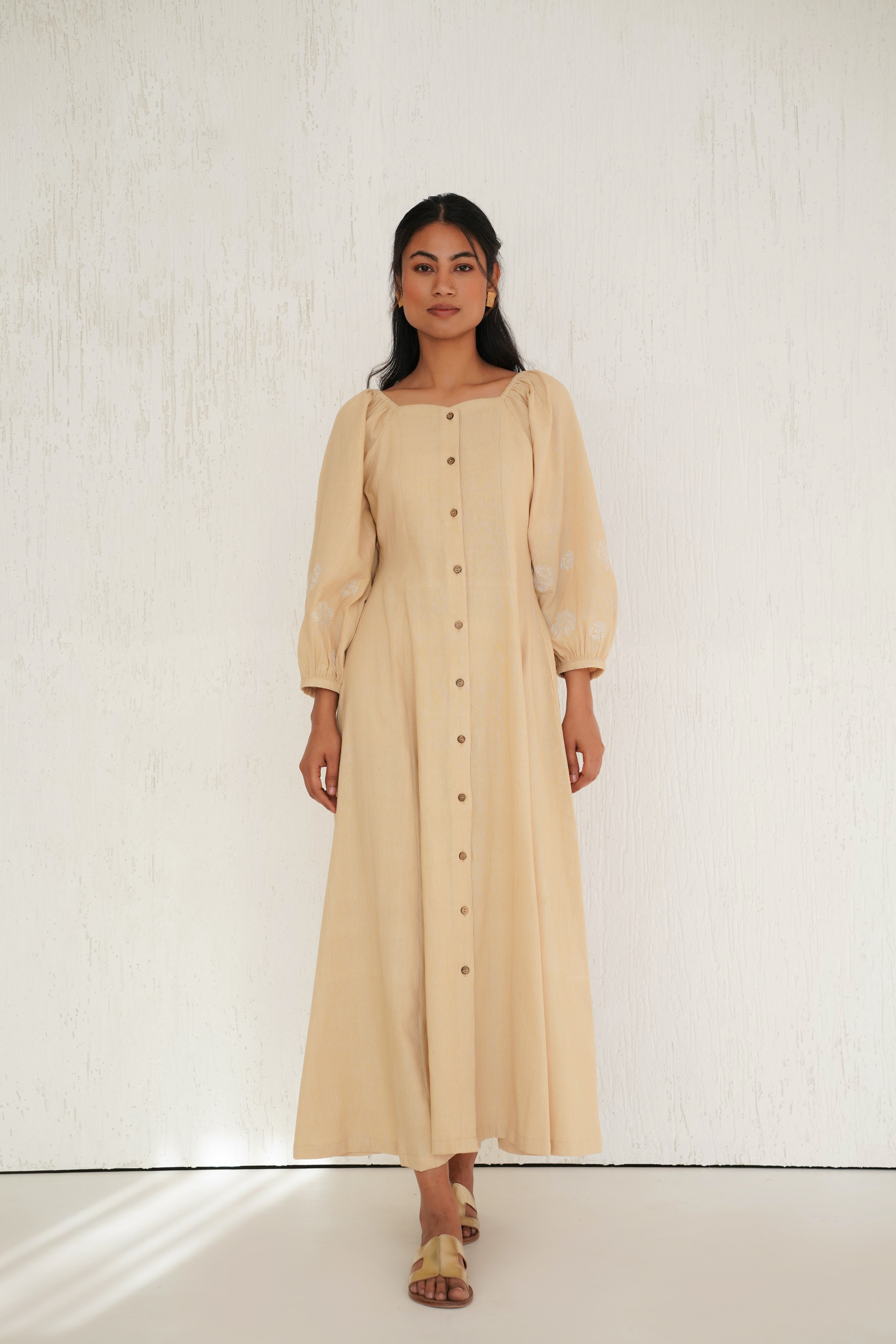 Sand Bed Beige Zelda Dress