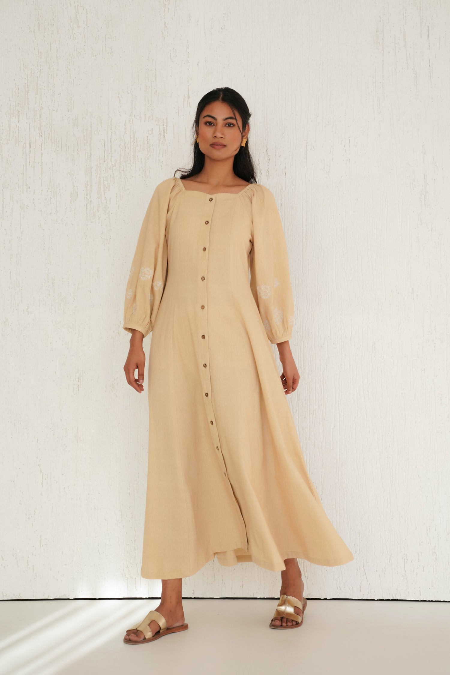 Sand Bed Beige Zelda Dress