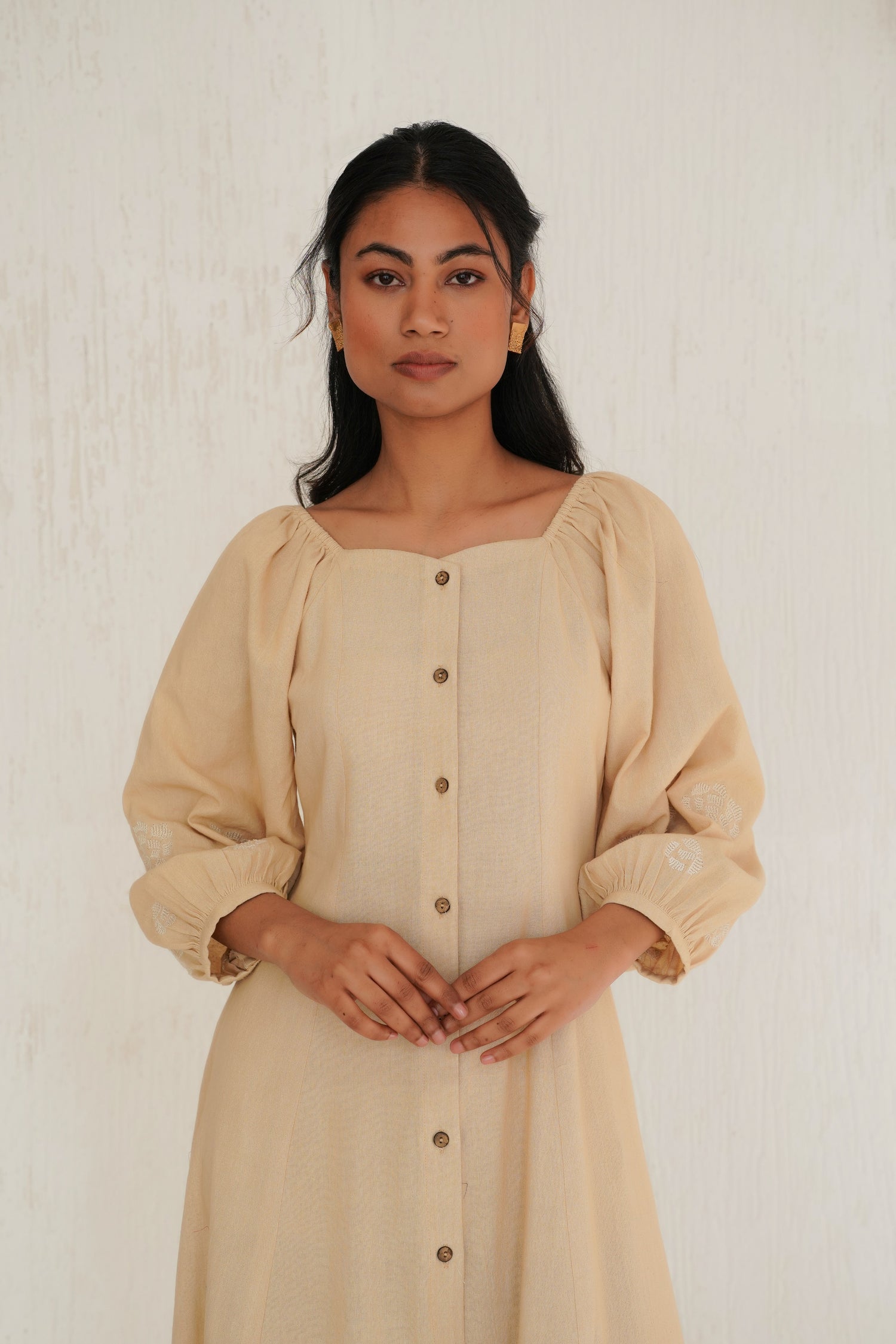 Sand Bed Beige Zelda Dress