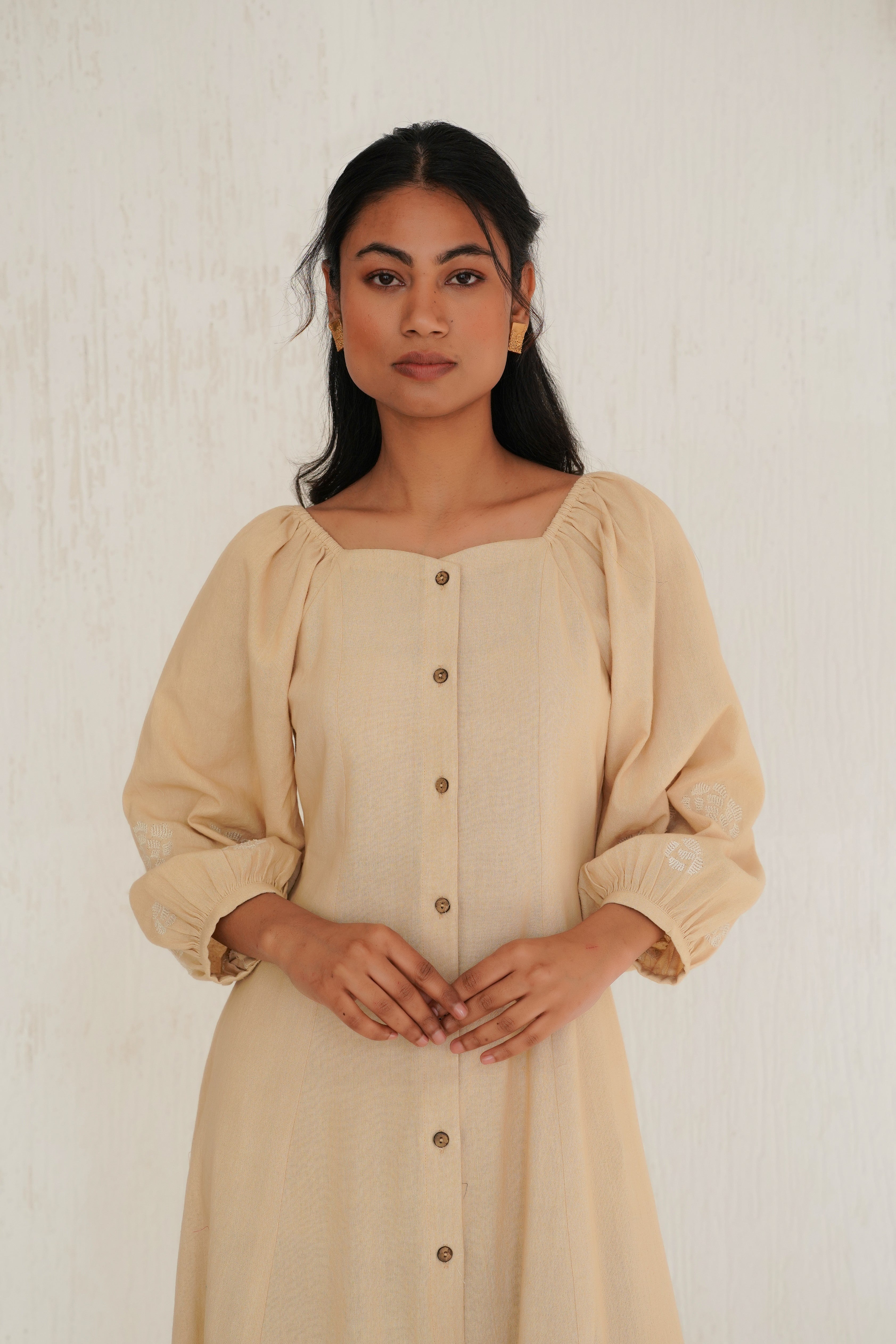 Sand Bed Beige Zelda Dress