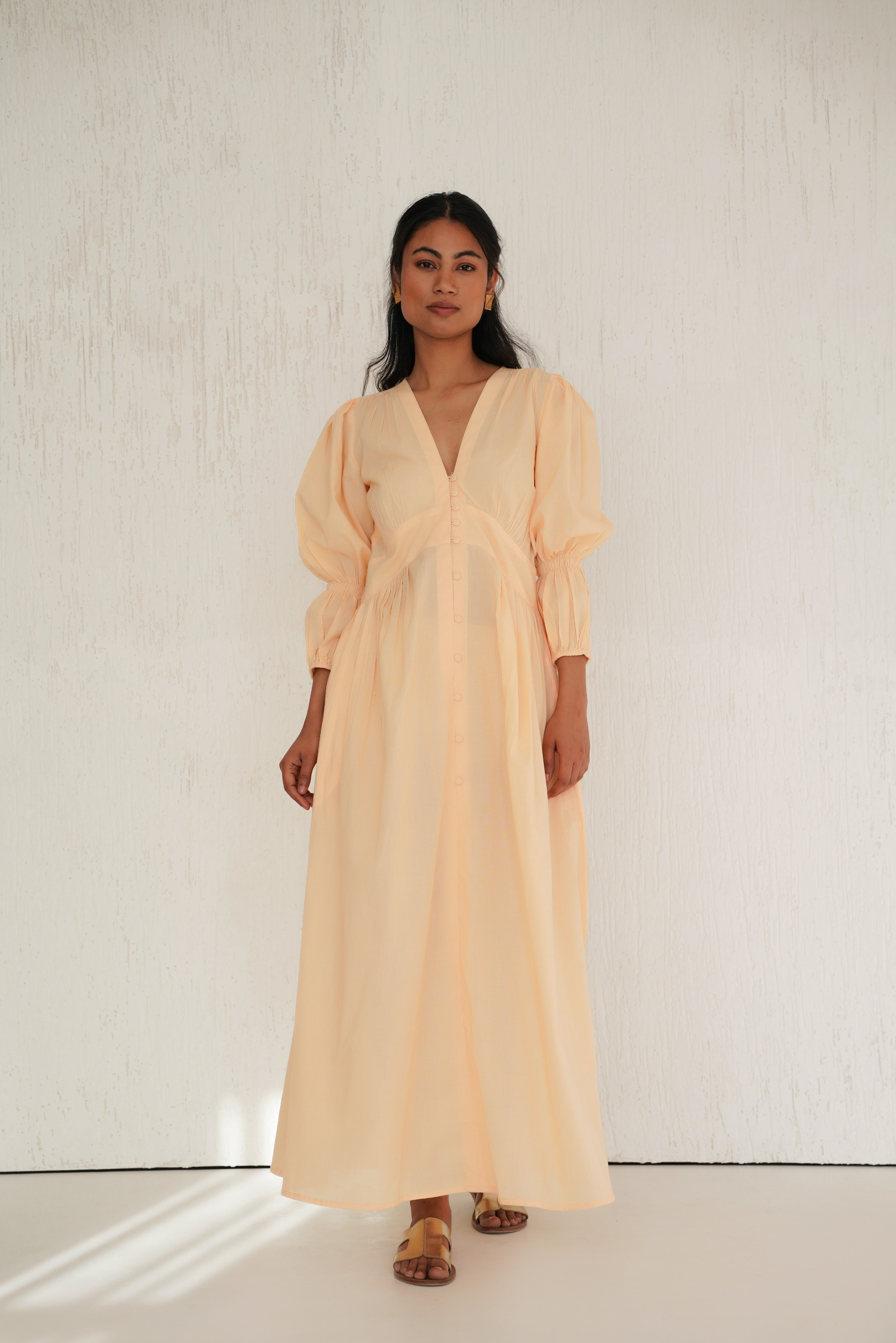 Peachy Glow Lucid Dress