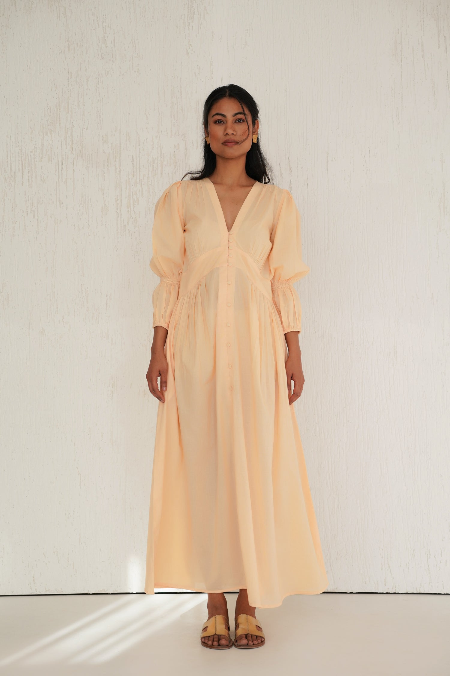 Peachy Glow Lucid Dress