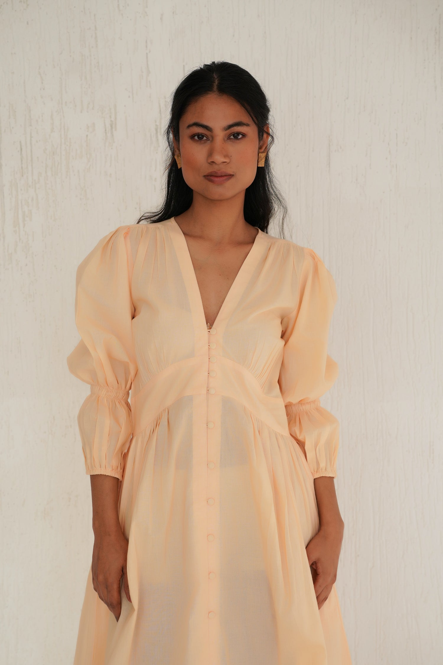 Peachy Glow Lucid Dress
