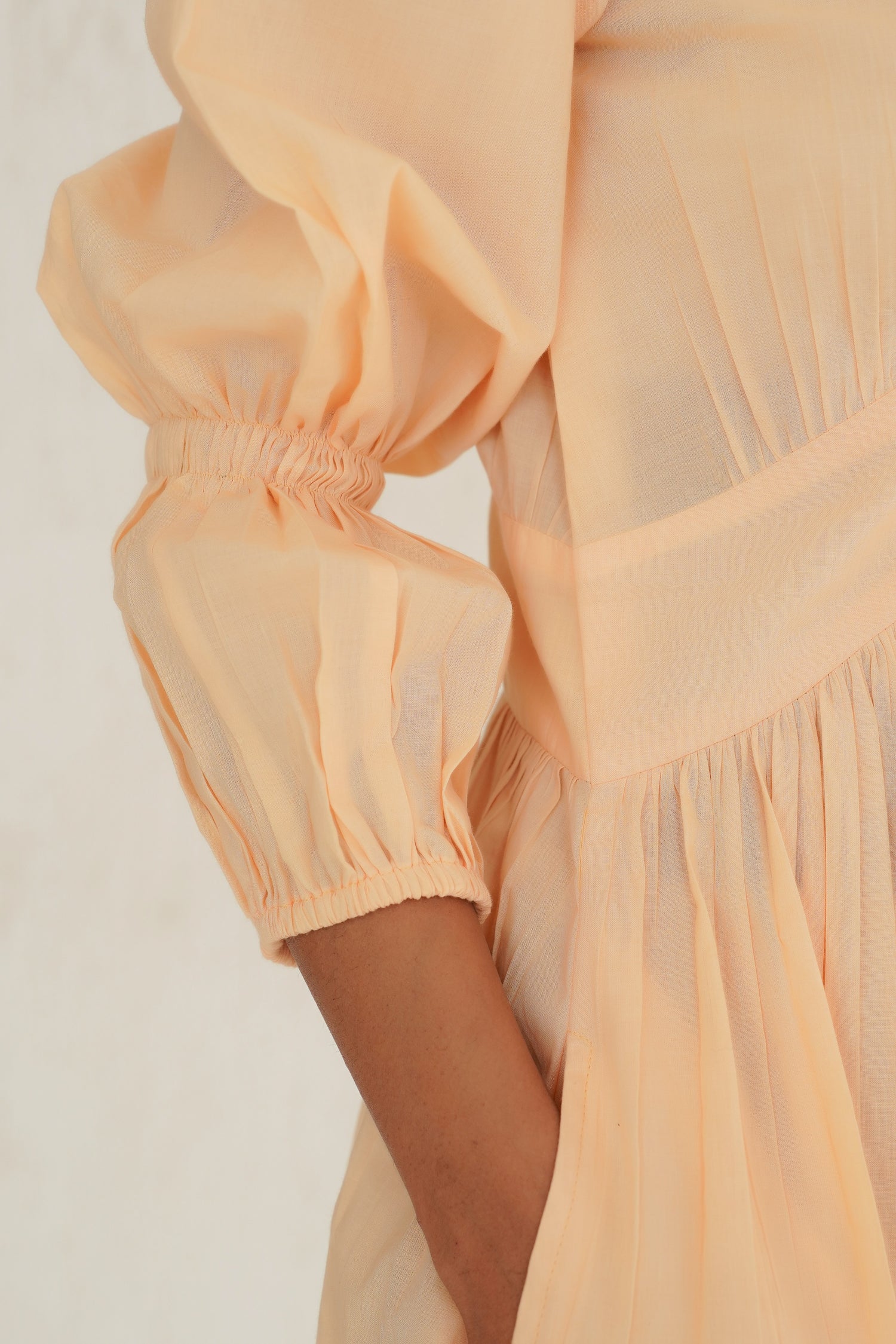 Peachy Glow Lucid Dress