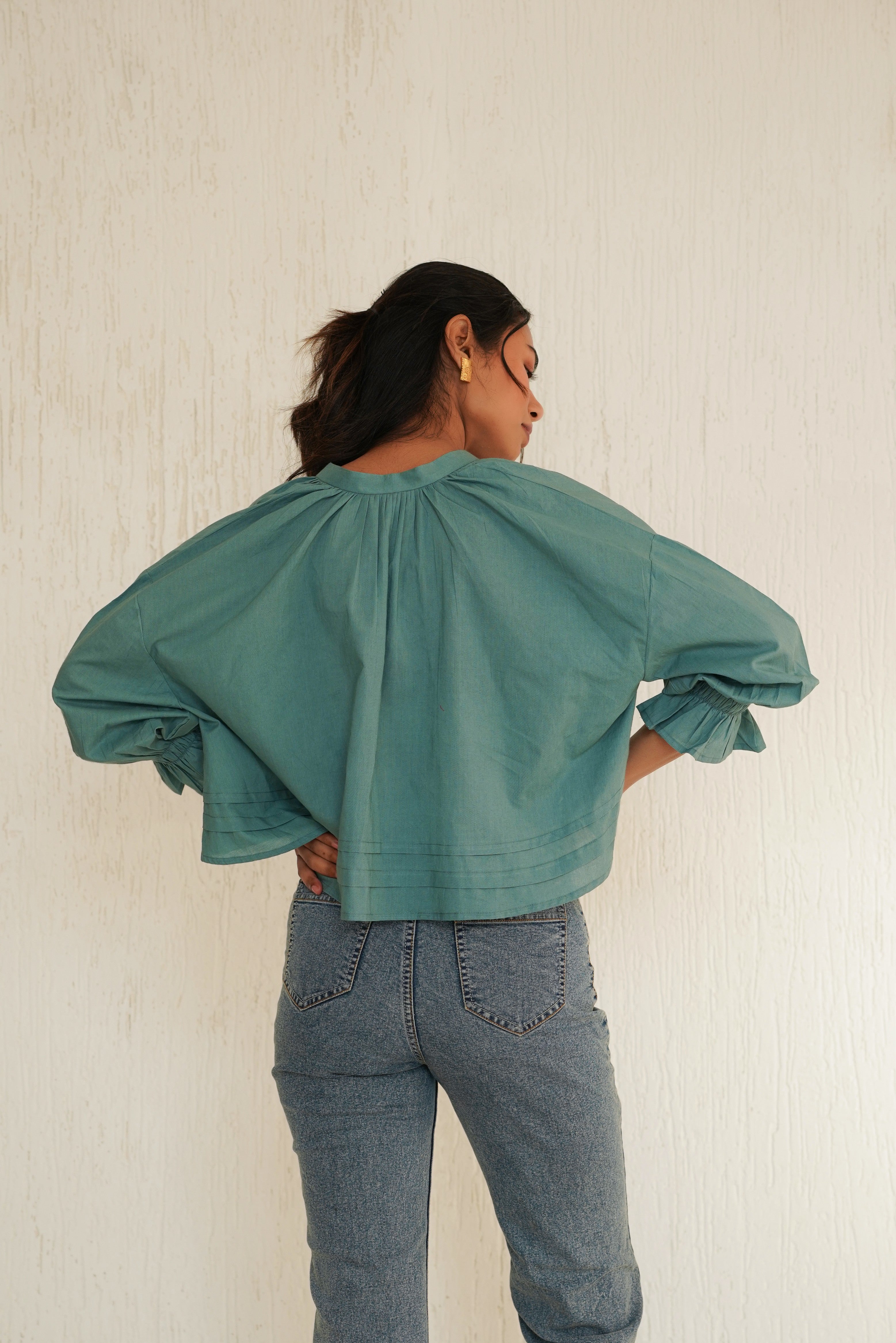 Terra Luna Blue Suki Top