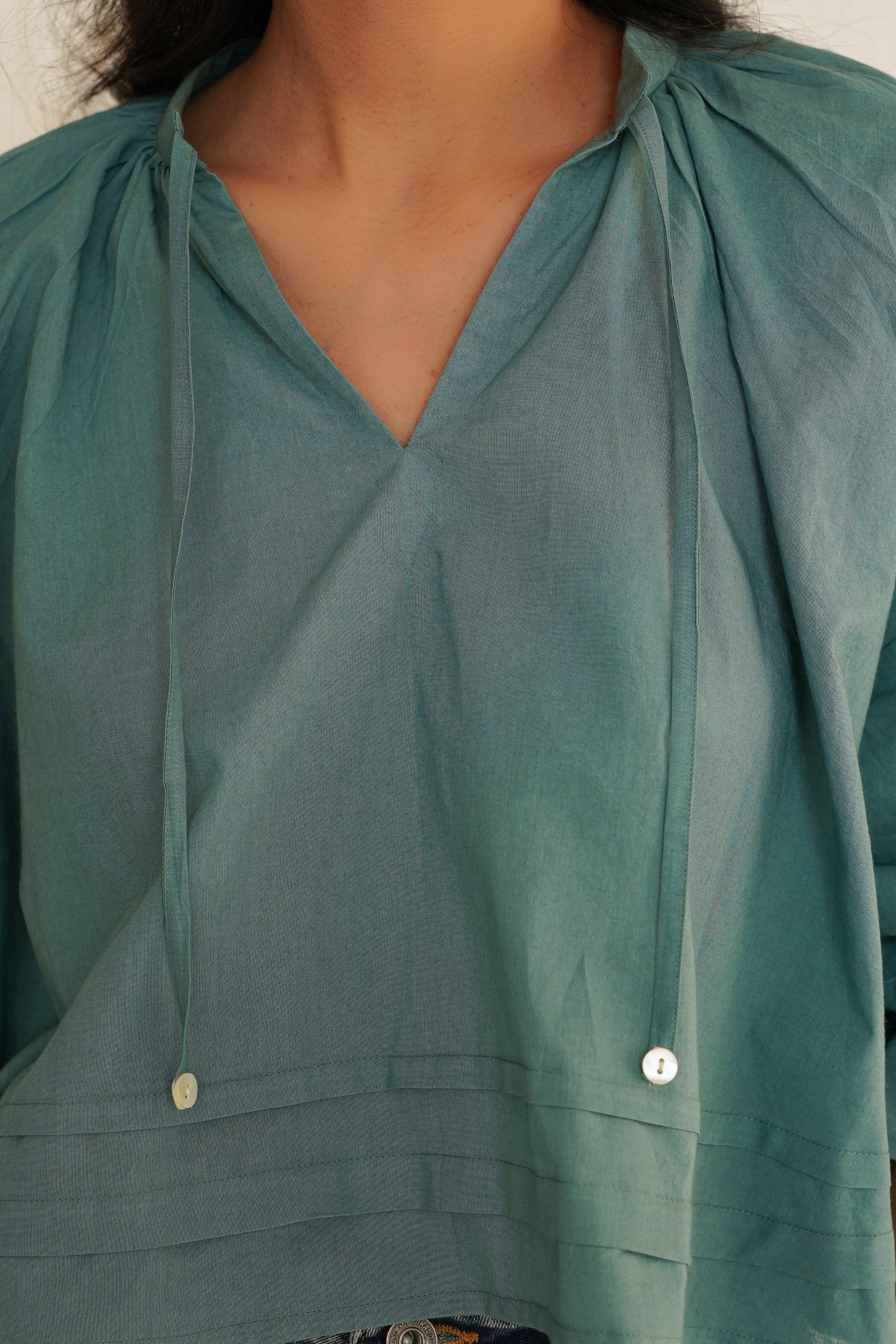 Terra Luna Blue Suki Top
