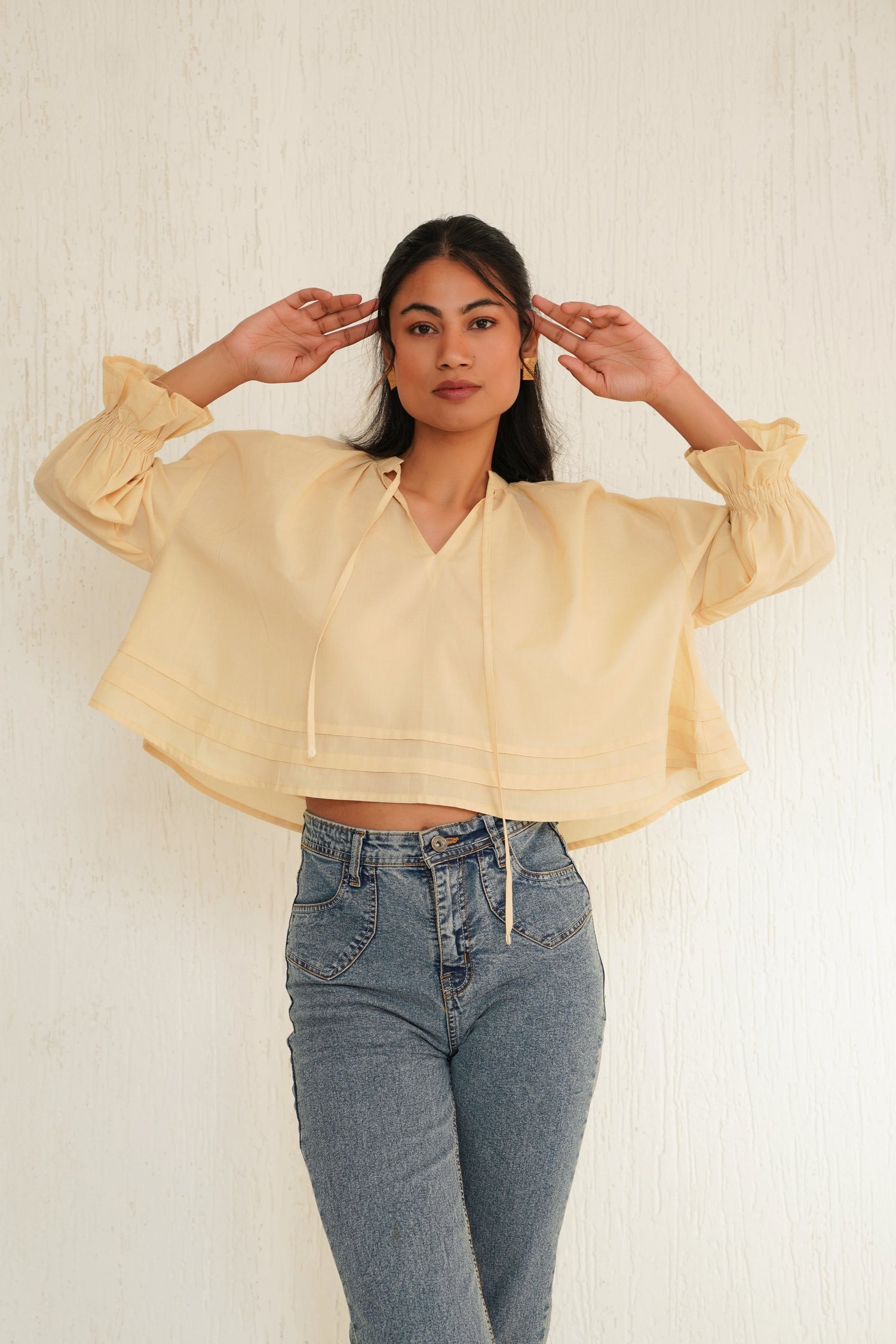Sand Bed Beige Suki Top